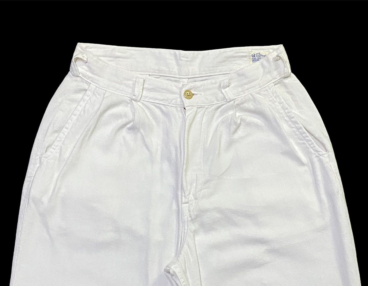 Japanese Brand × Orslow ORSLOW Easy Pants Herringbone Twill Ecru Size US 28 / EU 44 - 18 Thumbnail