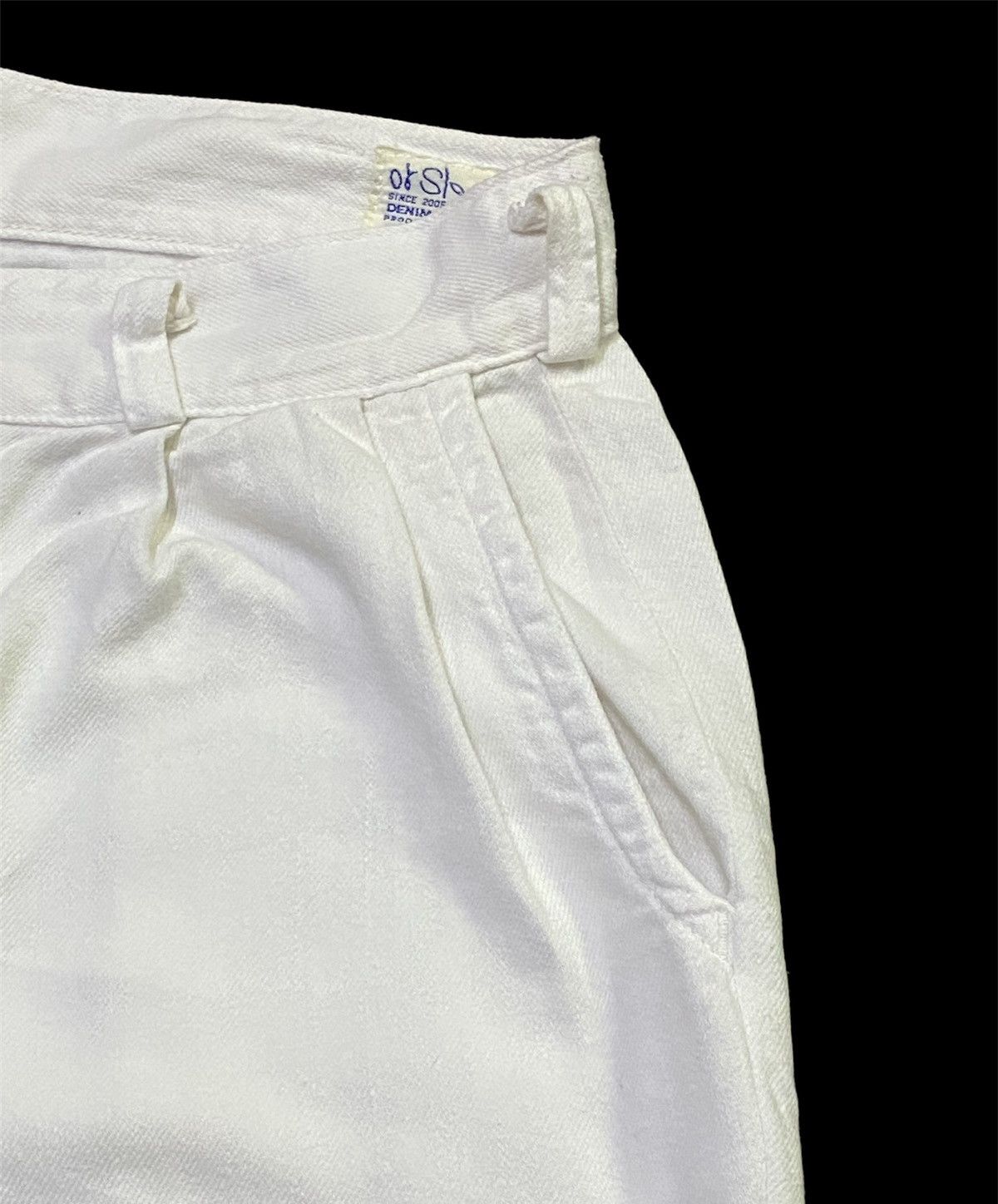 Japanese Brand × Orslow ORSLOW Easy Pants Herringbone Twill Ecru Size US 28 / EU 44 - 16 Thumbnail