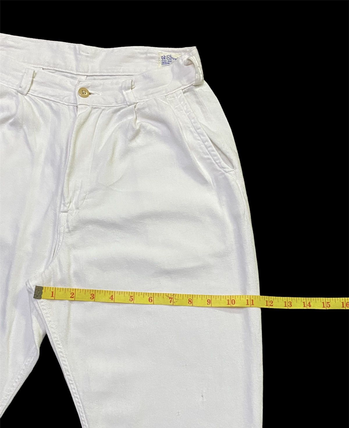 Japanese Brand × Orslow ORSLOW Easy Pants Herringbone Twill Ecru Size US 28 / EU 44 - 8 Thumbnail