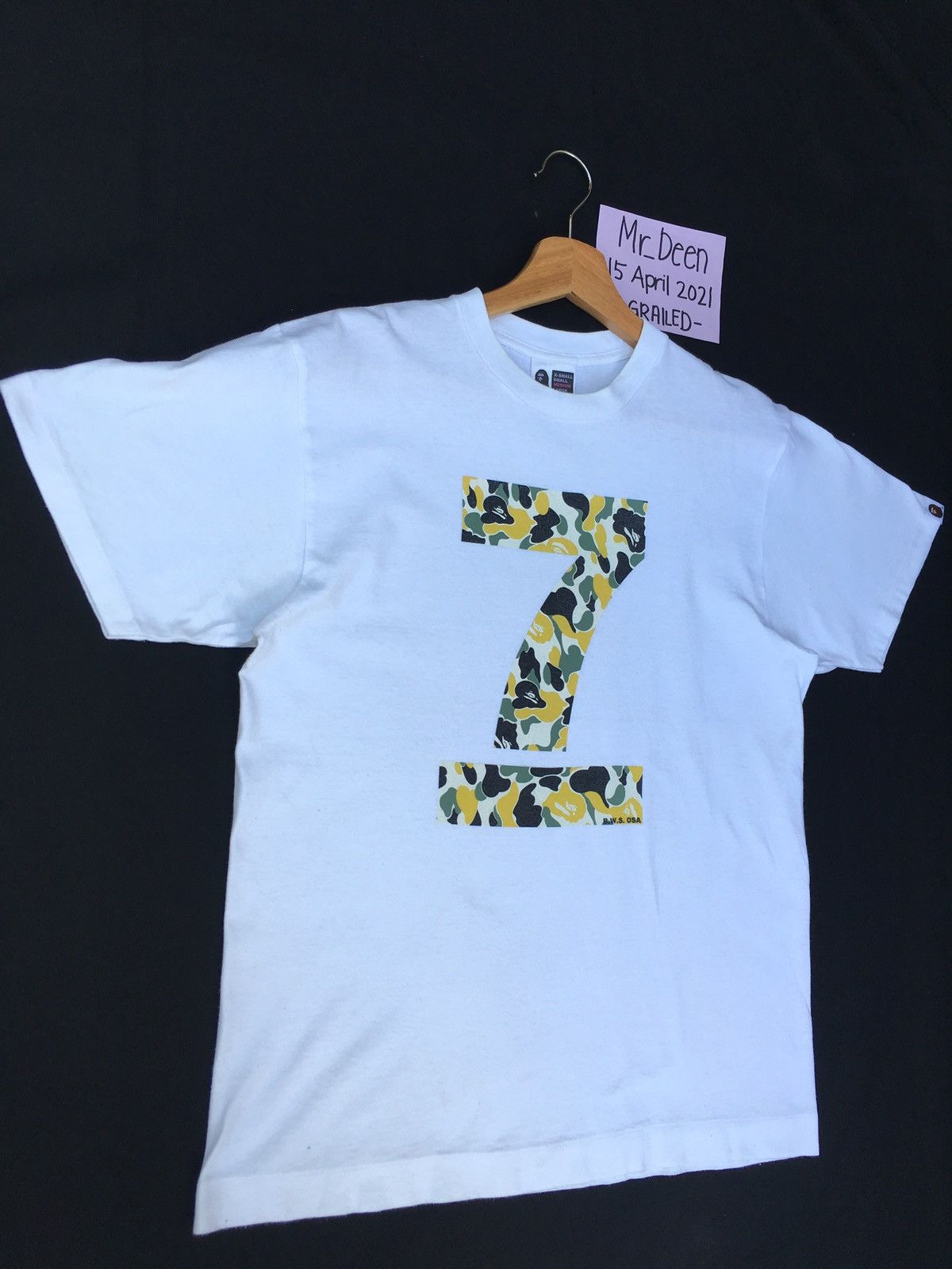 Bape Rare BAPE Maebashi Store 7 Anniversary Limited Tshirt Size US M / EU 48-50 / 2 - 4 Thumbnail
