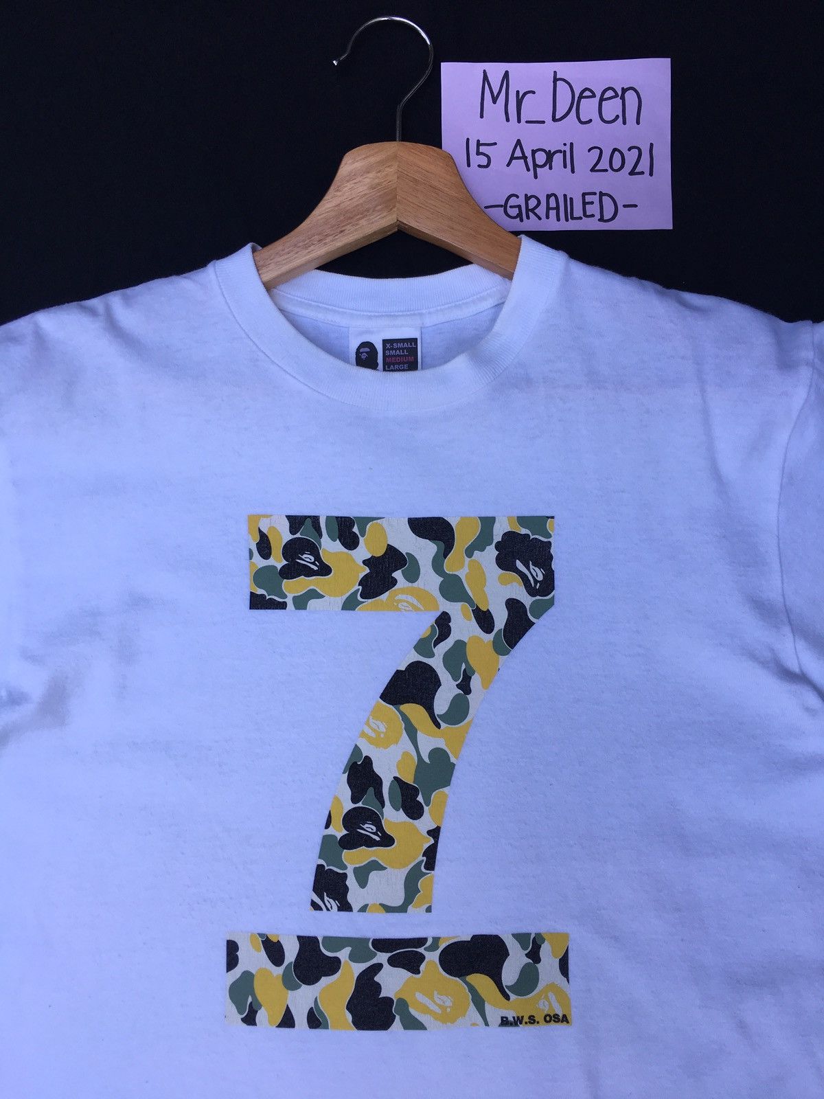 Bape Rare BAPE Maebashi Store 7 Anniversary Limited Tshirt Size US M / EU 48-50 / 2 - 1 Thumbnail
