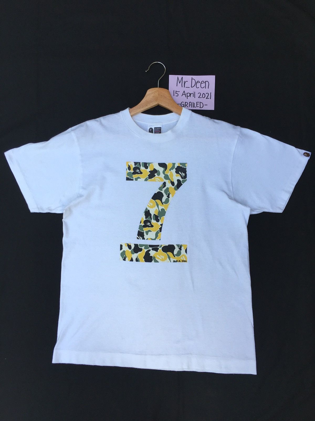 Bape Rare BAPE Maebashi Store 7 Anniversary Limited Tshirt Size US M / EU 48-50 / 2 - 2 Thumbnail