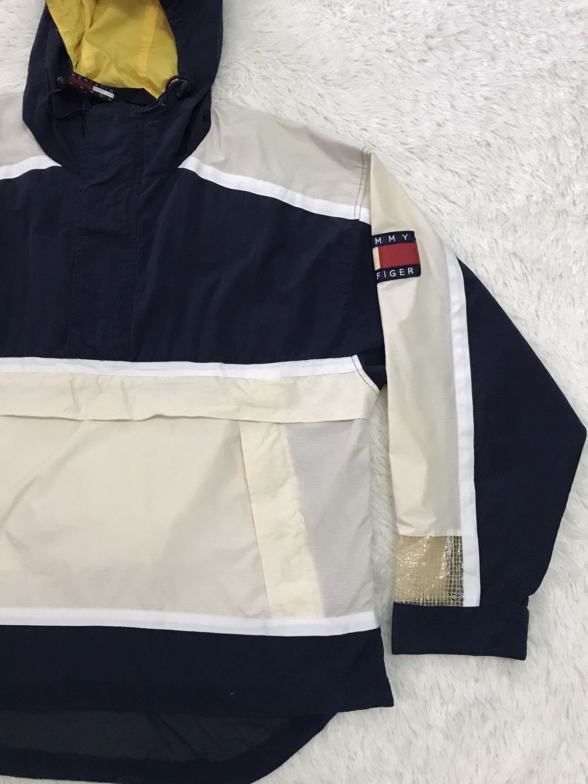 Tommy Hilfiger Tommy Hilfiger Sailing Gear Sweater Jacket Hooded Size US XL / EU 56 / 4 - 4 Thumbnail