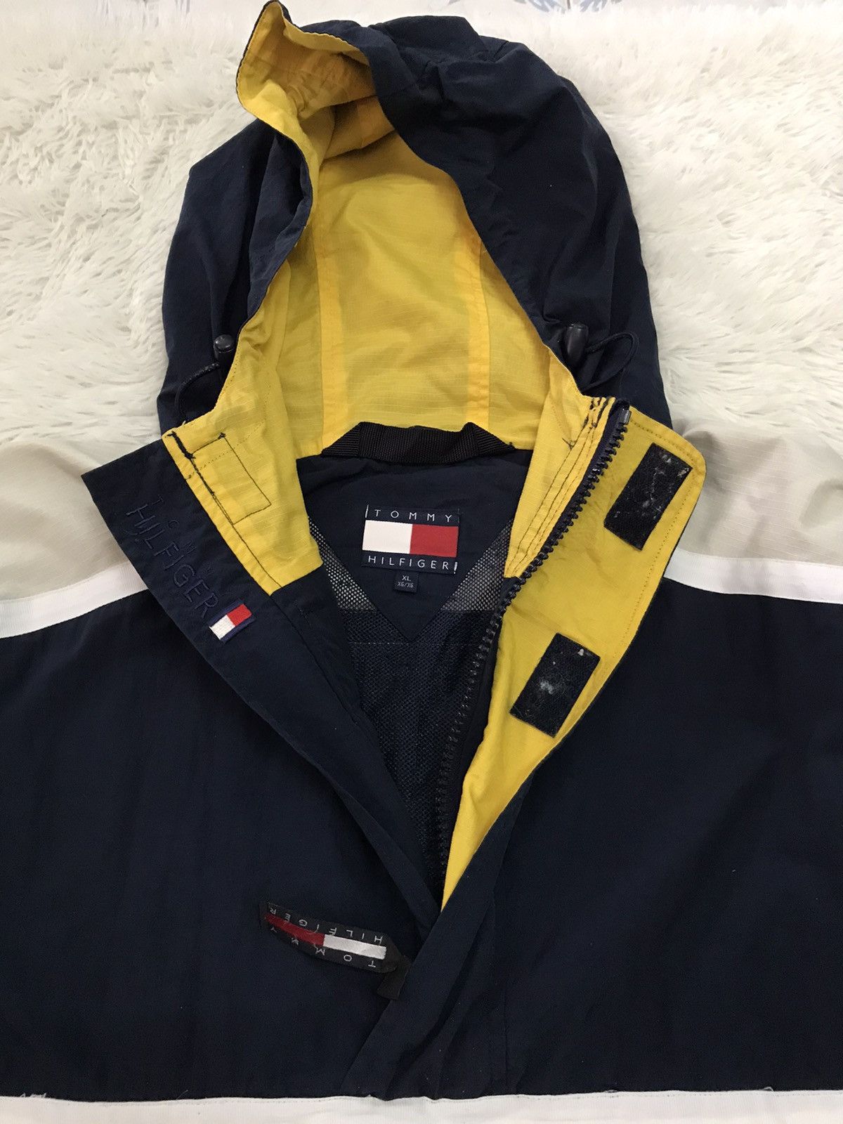 Tommy Hilfiger Tommy Hilfiger Sailing Gear Sweater Jacket Hooded Size US XL / EU 56 / 4 - 15 Thumbnail
