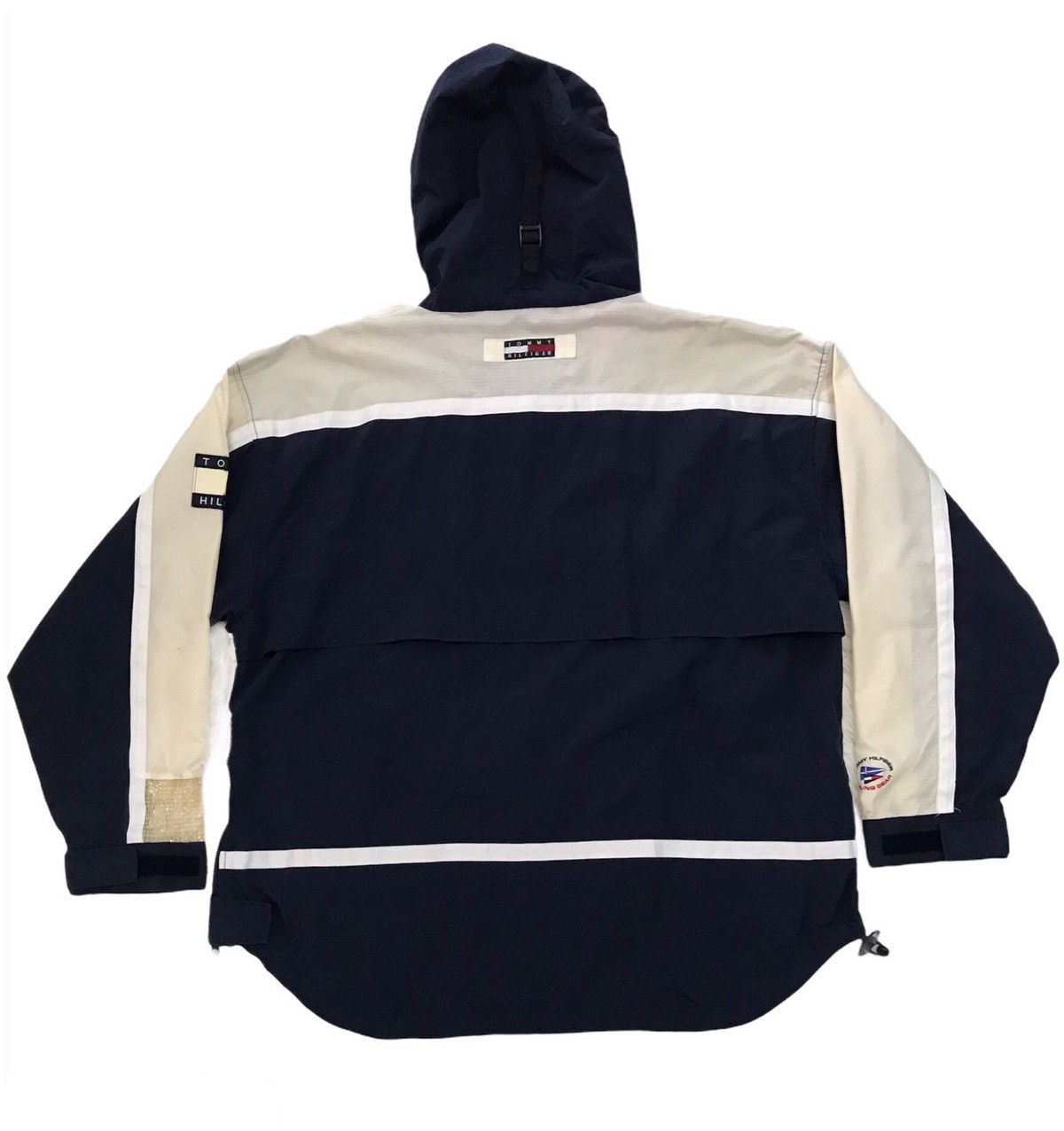 Tommy Hilfiger Tommy Hilfiger Sailing Gear Sweater Jacket Hooded Size US XL / EU 56 / 4 - 2 Thumbnail