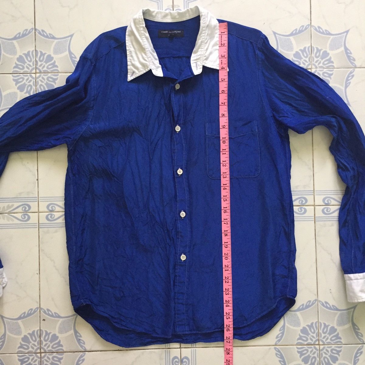 Comme des Garcons Vintage COMME des GARCONS HOMME Long Sleeve Button Up Size US S / EU 44-46 / 1 - 23 Thumbnail
