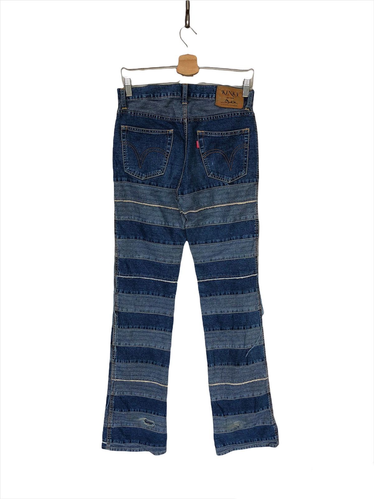 Hysteric Glamour ARCHIVE🔥Hysteric Glamour SICK Patchwork Hagi Denim Size US 29 - 3 Thumbnail