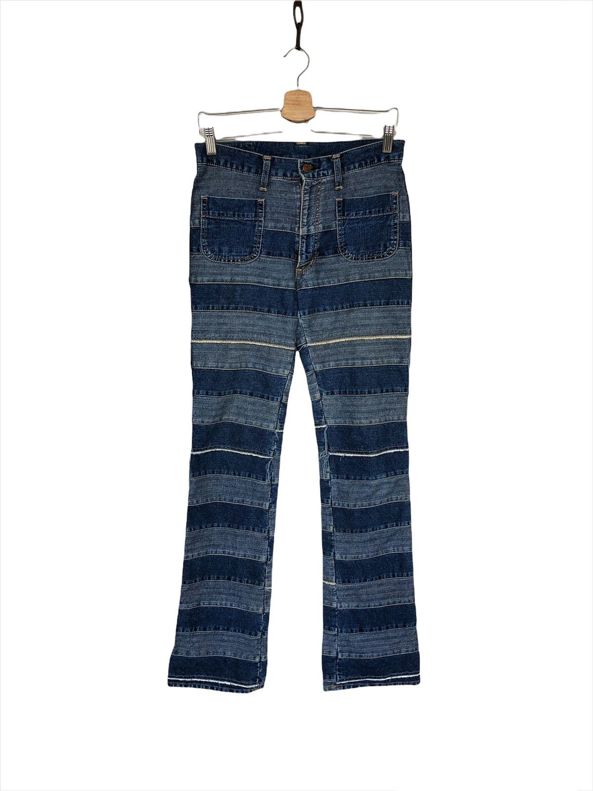 Hysteric Glamour ARCHIVE🔥Hysteric Glamour SICK Patchwork Hagi Denim Size US 29 - 5 Thumbnail