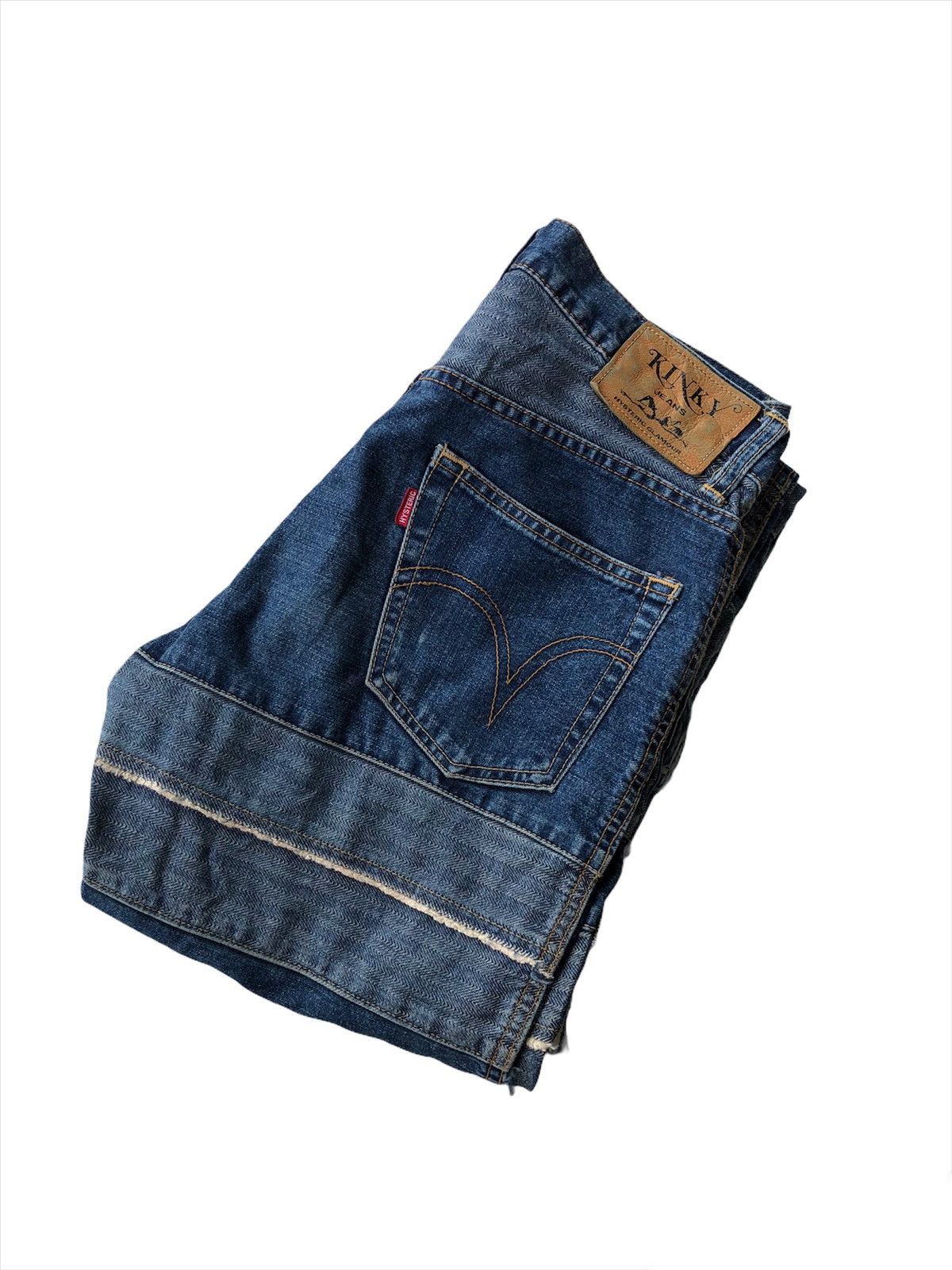 Hysteric Glamour ARCHIVE🔥Hysteric Glamour SICK Patchwork Hagi Denim Size US 29 - 2 Thumbnail