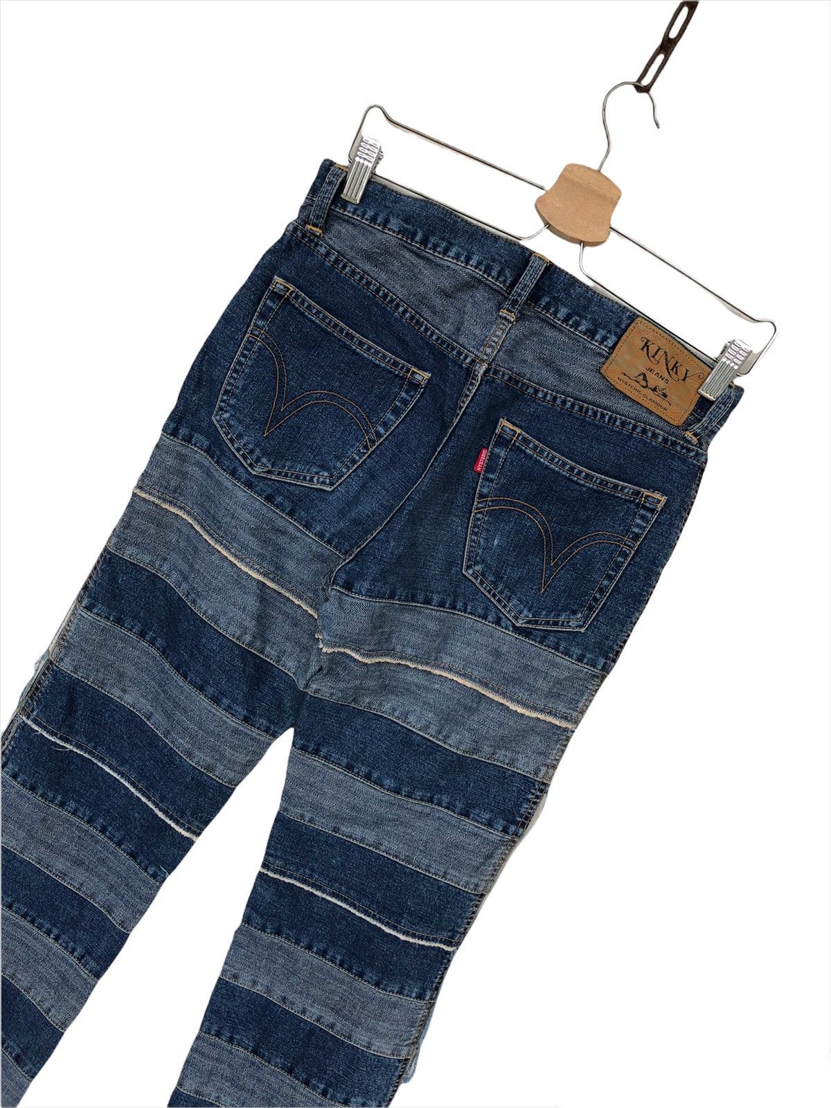 Hysteric Glamour ARCHIVE🔥Hysteric Glamour SICK Patchwork Hagi Denim Size US 29 - 4 Thumbnail