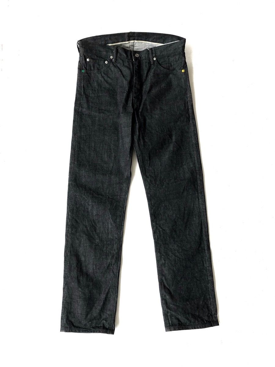 image of Visvim Cubism Indigo Fluxus Serge Nimus Denim, Men's (Size 32)