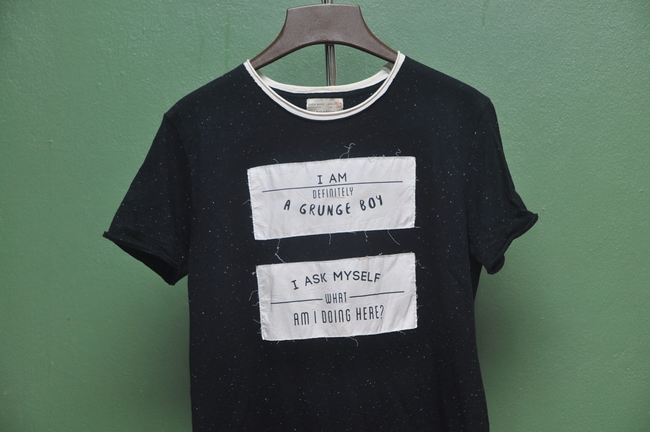 Japanese Brand I Am Definitely A Grunge Boy X Zara Boy Collection Shirt Size US M / EU 48-50 / 2 - 2 Thumbnail