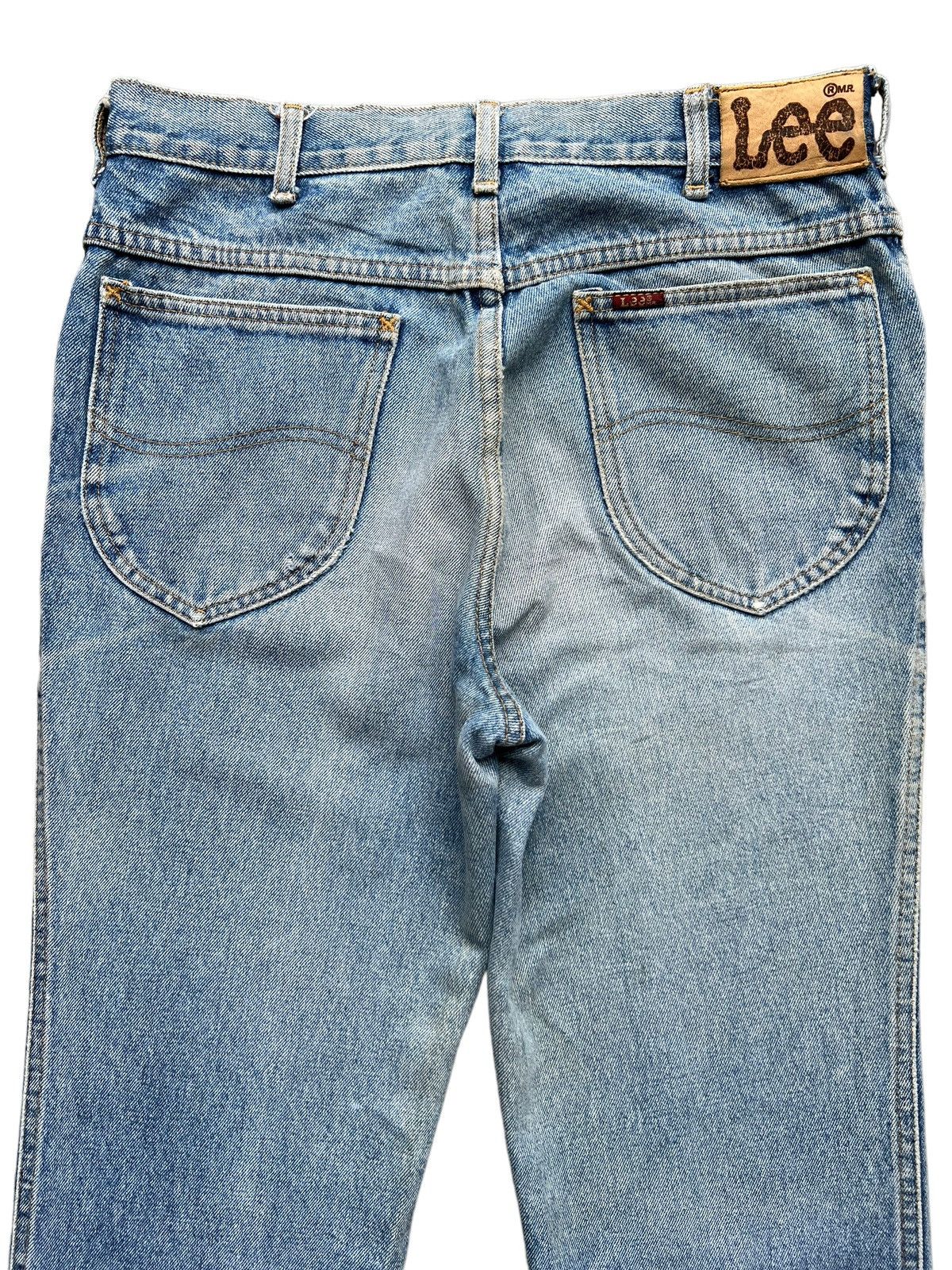 Lee Vintage 80s Lee Rider Acid Wash Denim Jeans 31x31 .5 Size US 31 - 5 Thumbnail