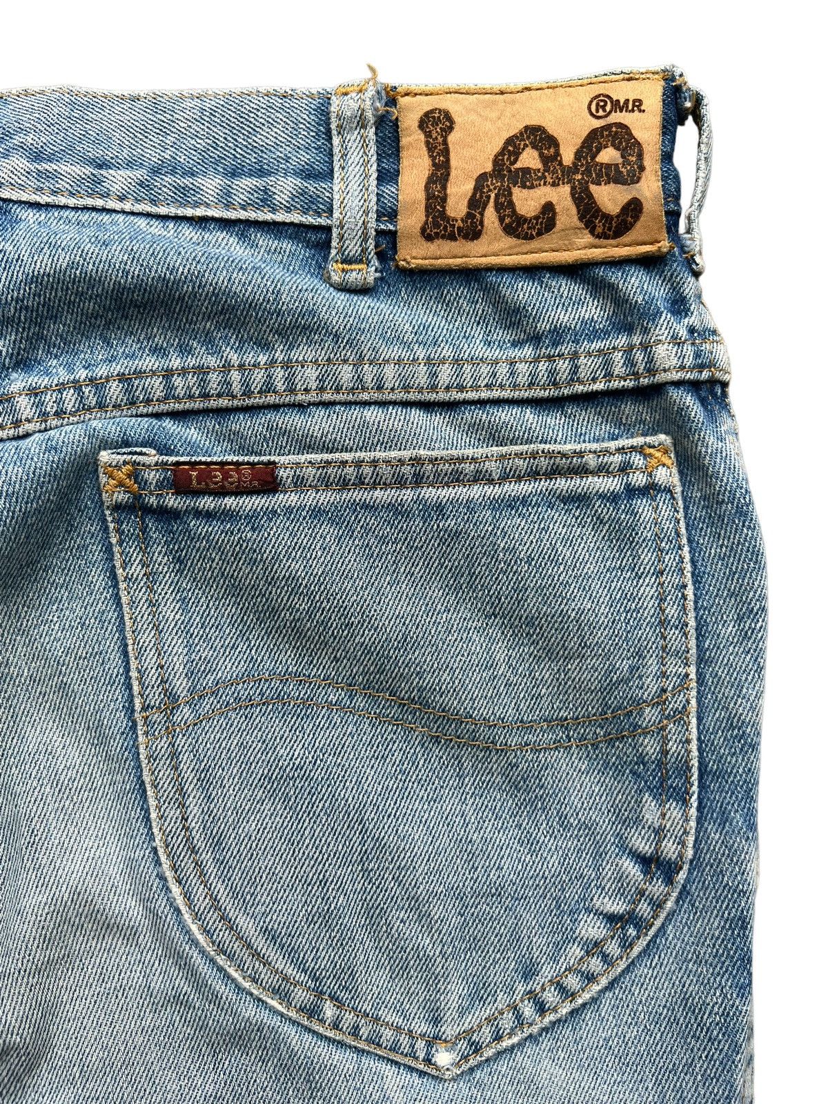 Lee Vintage 80s Lee Rider Acid Wash Denim Jeans 31x31 .5 Size US 31 - 7 Thumbnail