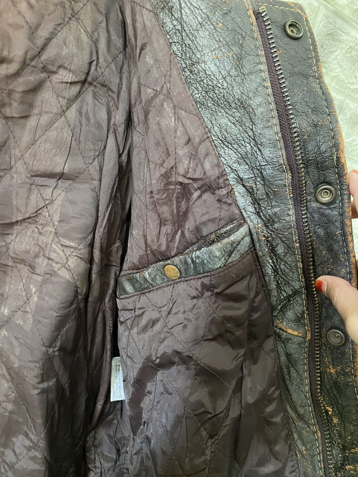 Harley Davidson × Vintage 🔥RARE🔥Vintage Harley Davidson Leather Jacket Size US L / EU 52-54 / 3 - 13 Thumbnail