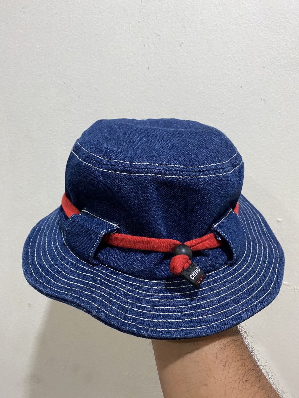 Chums × Vintage Chums Denim Outdoor Bucket Hat Size ONE SIZE - 3 Thumbnail