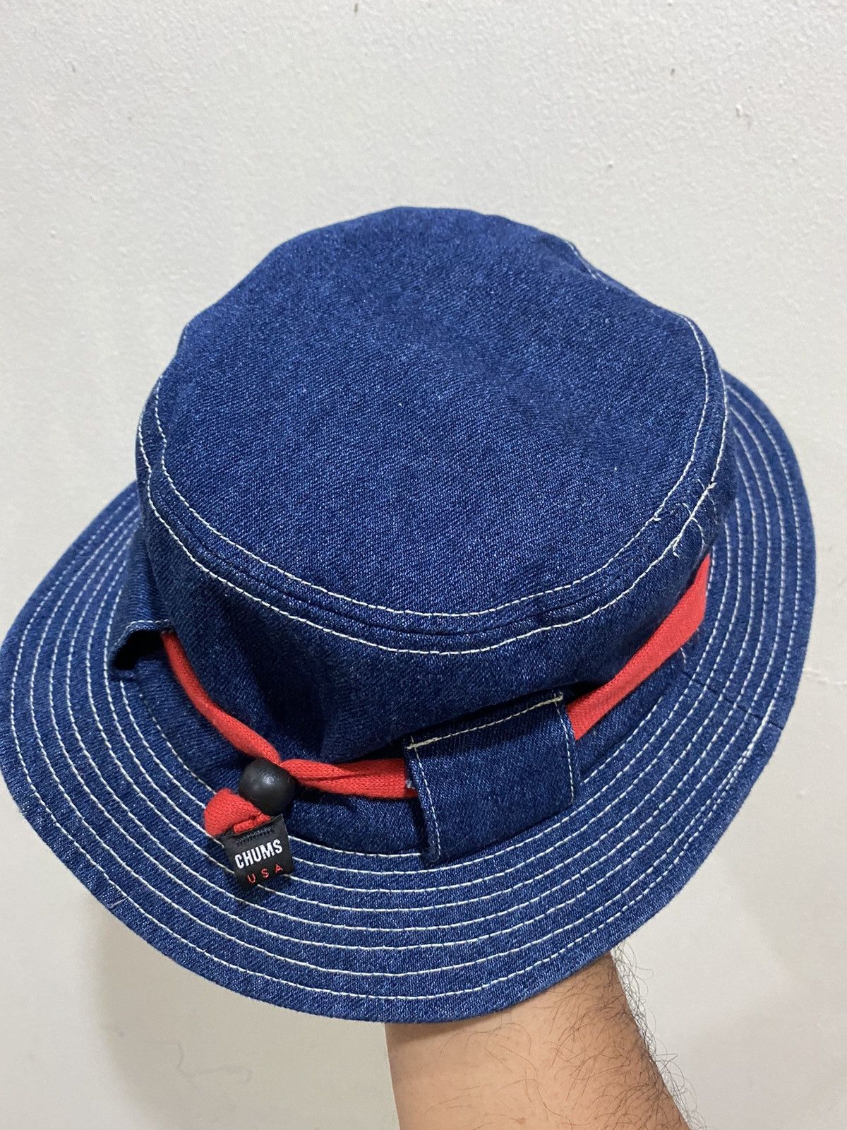 Chums × Vintage Chums Denim Outdoor Bucket Hat Size ONE SIZE - 5 Thumbnail