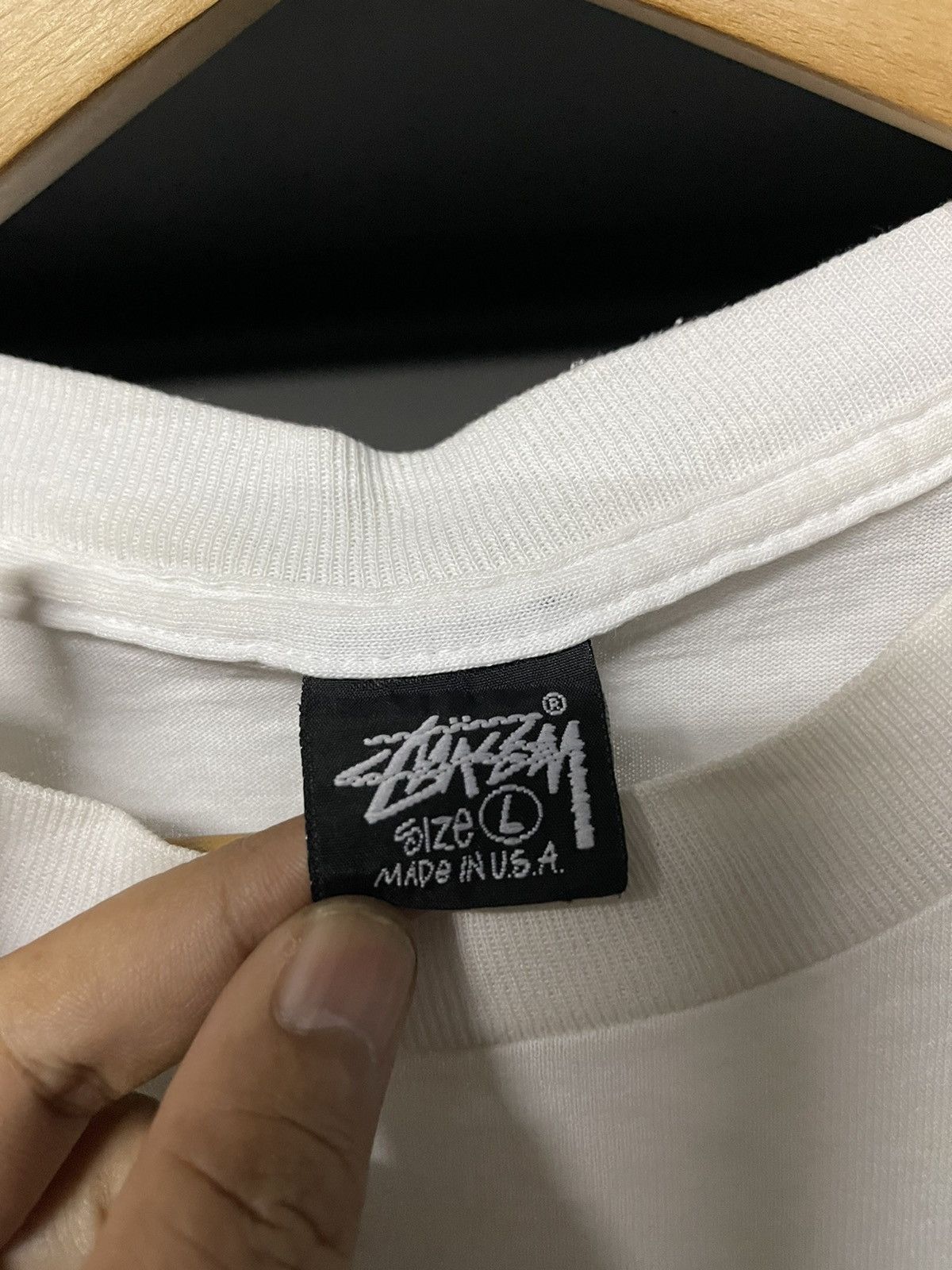 Stussy Vintage 80s Stussy Twish Toda Smooth Groove Tee Usa Size US L / EU 52-54 / 3 - 7 Thumbnail