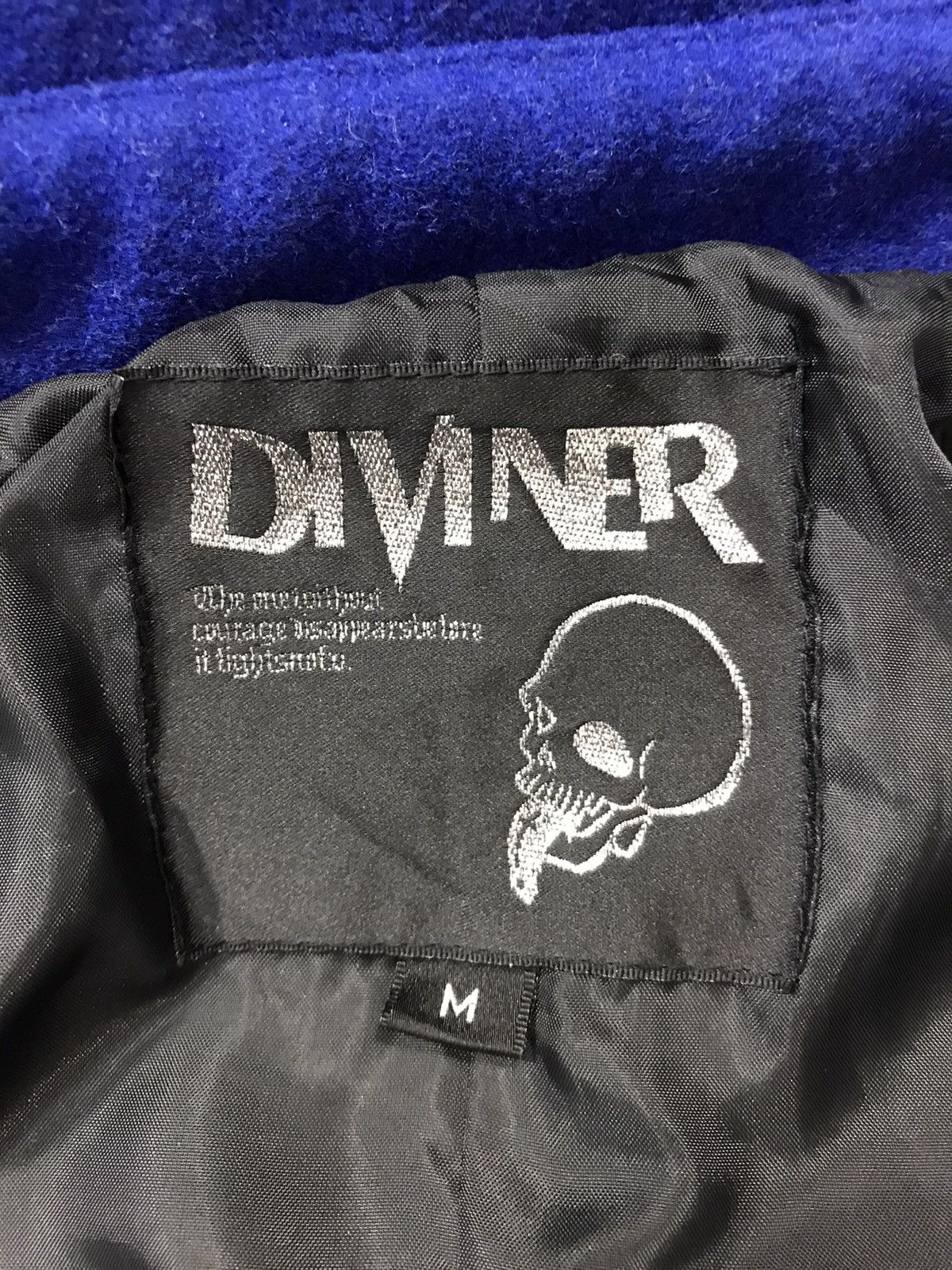 Japanese Brand Japan Designer Diviner X Reckless Zipper Jacket Design Size US S / EU 44-46 / 1 - 9 Thumbnail