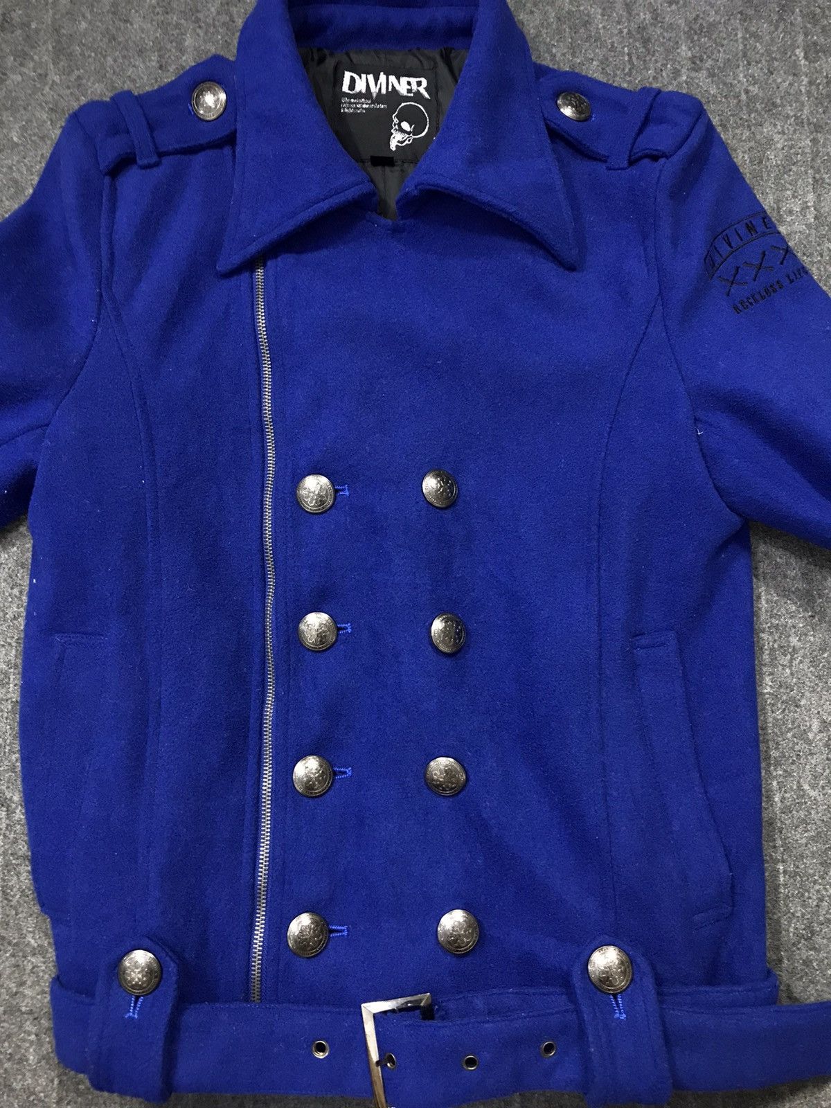Japanese Brand Japan Designer Diviner X Reckless Zipper Jacket Design Size US S / EU 44-46 / 1 - 6 Thumbnail