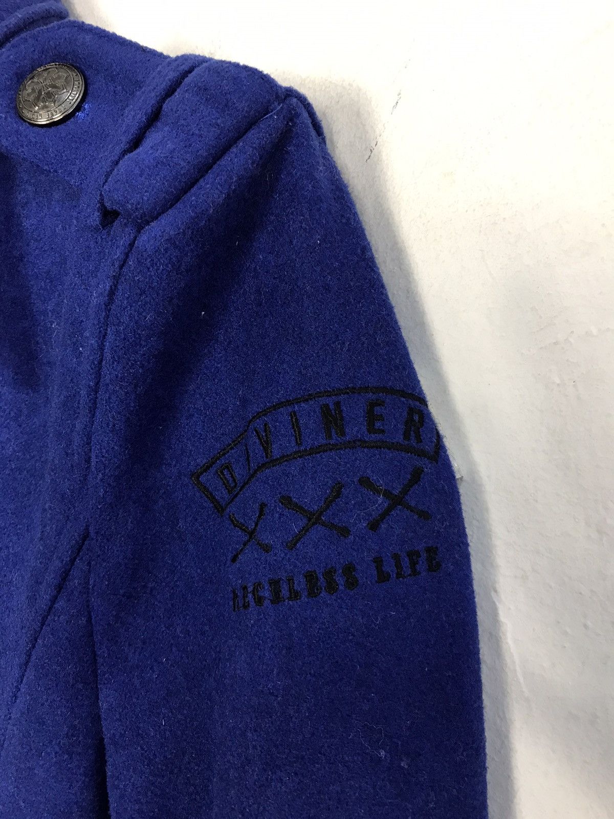 Japanese Brand Japan Designer Diviner X Reckless Zipper Jacket Design Size US S / EU 44-46 / 1 - 5 Thumbnail