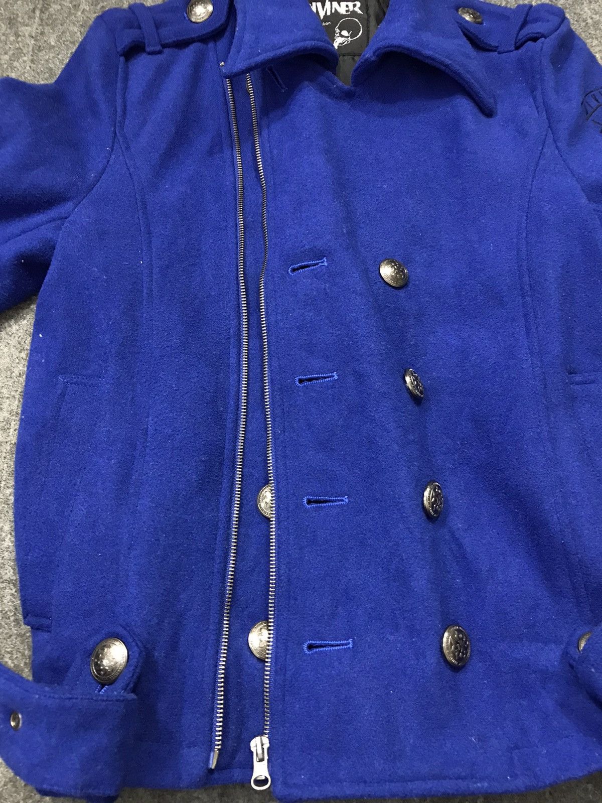 Japanese Brand Japan Designer Diviner X Reckless Zipper Jacket Design Size US S / EU 44-46 / 1 - 7 Thumbnail