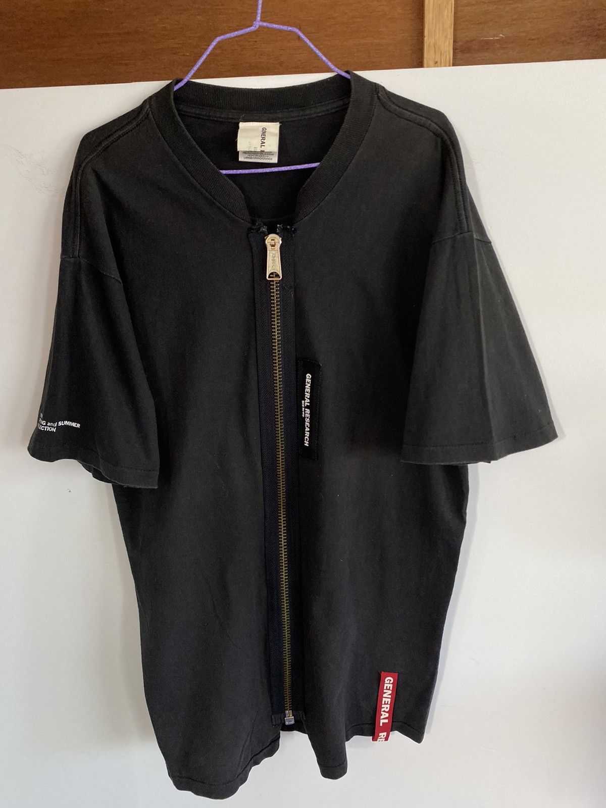 General Research × Mountain Research Rare 1996 general research zip Up t-shirt size M-L Size US M / EU 48-50 / 2 - 2 Thumbnail
