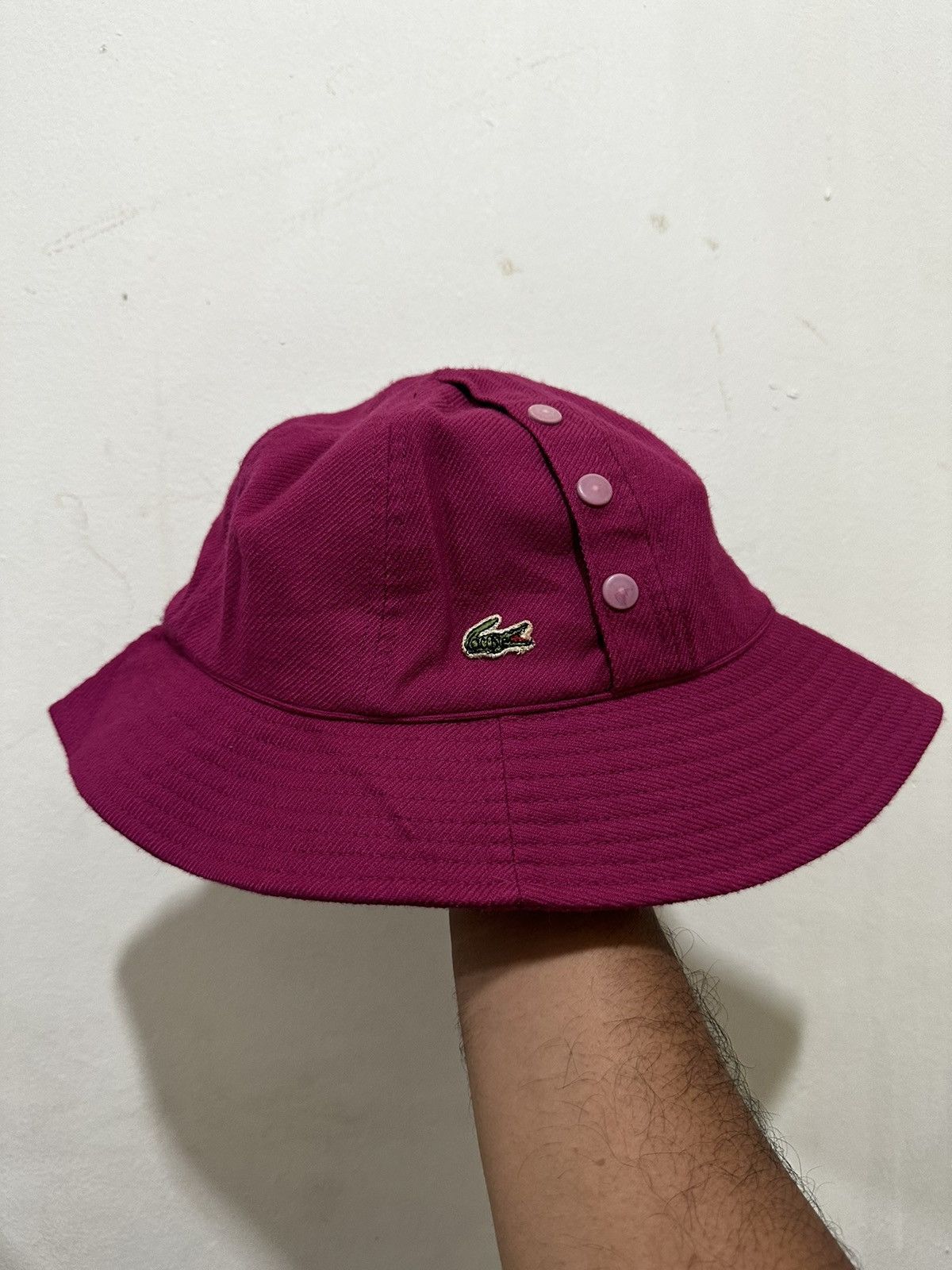 Lacoste × Vintage 🔥Vintage🔥 Lacoste Bucket Hat Size ONE SIZE - 1 Thumbnail