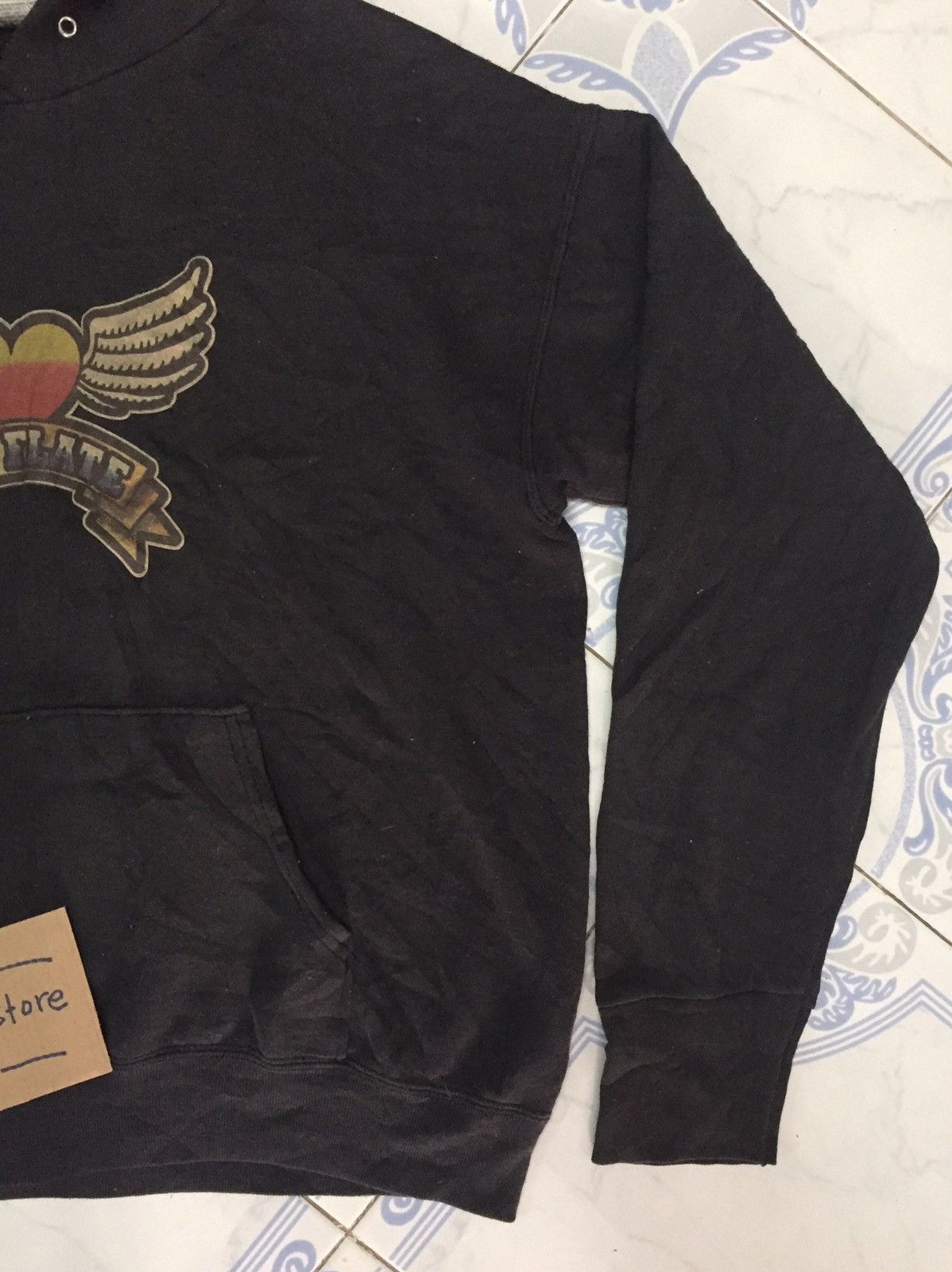 Fruit Of The Loom × Vintage Vintage con flate hoodie by fruit of the loom Size US M / EU 48-50 / 2 - 3 Thumbnail