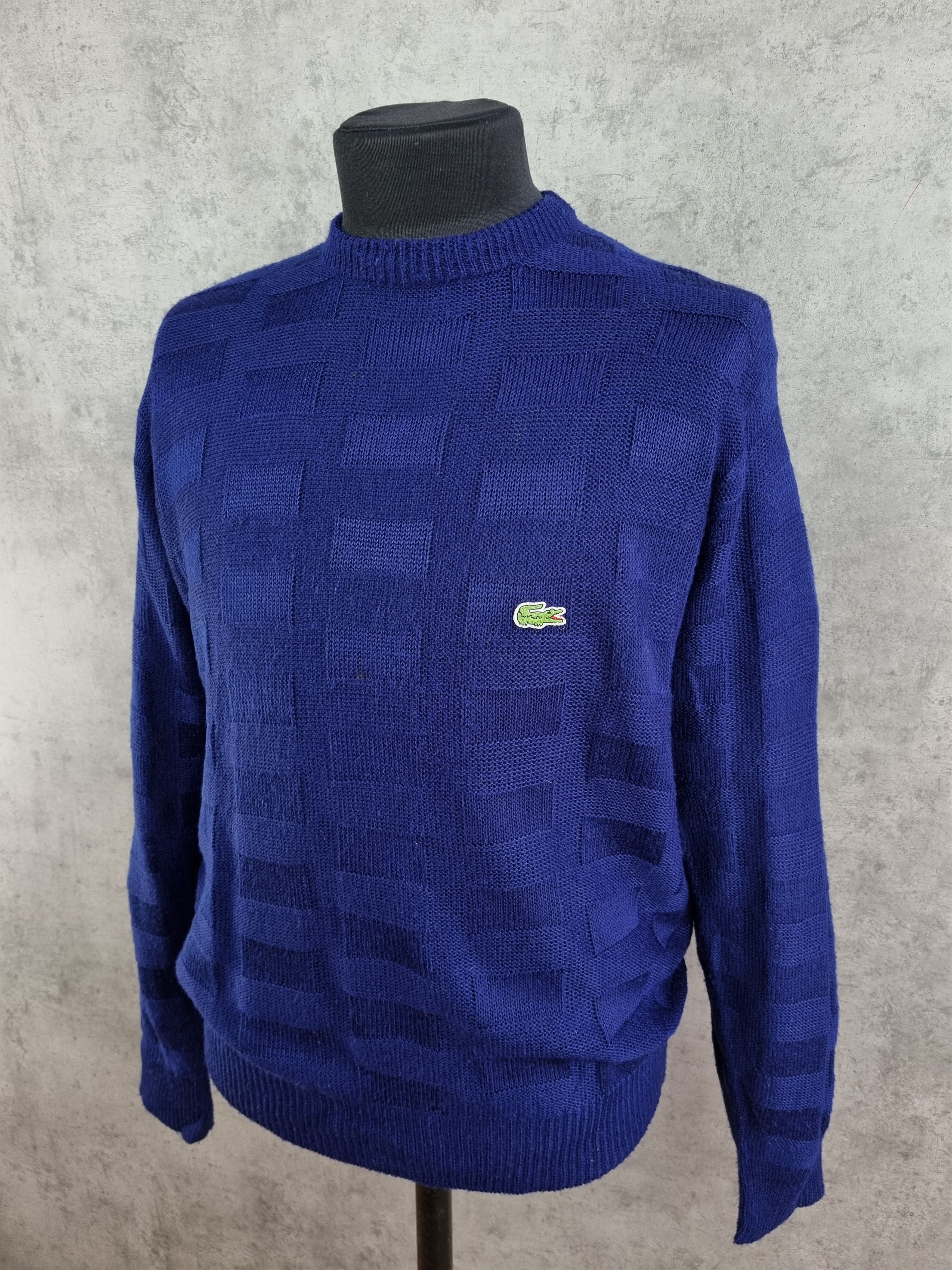 90s LACOSTE Chemise French Knitted Sweater