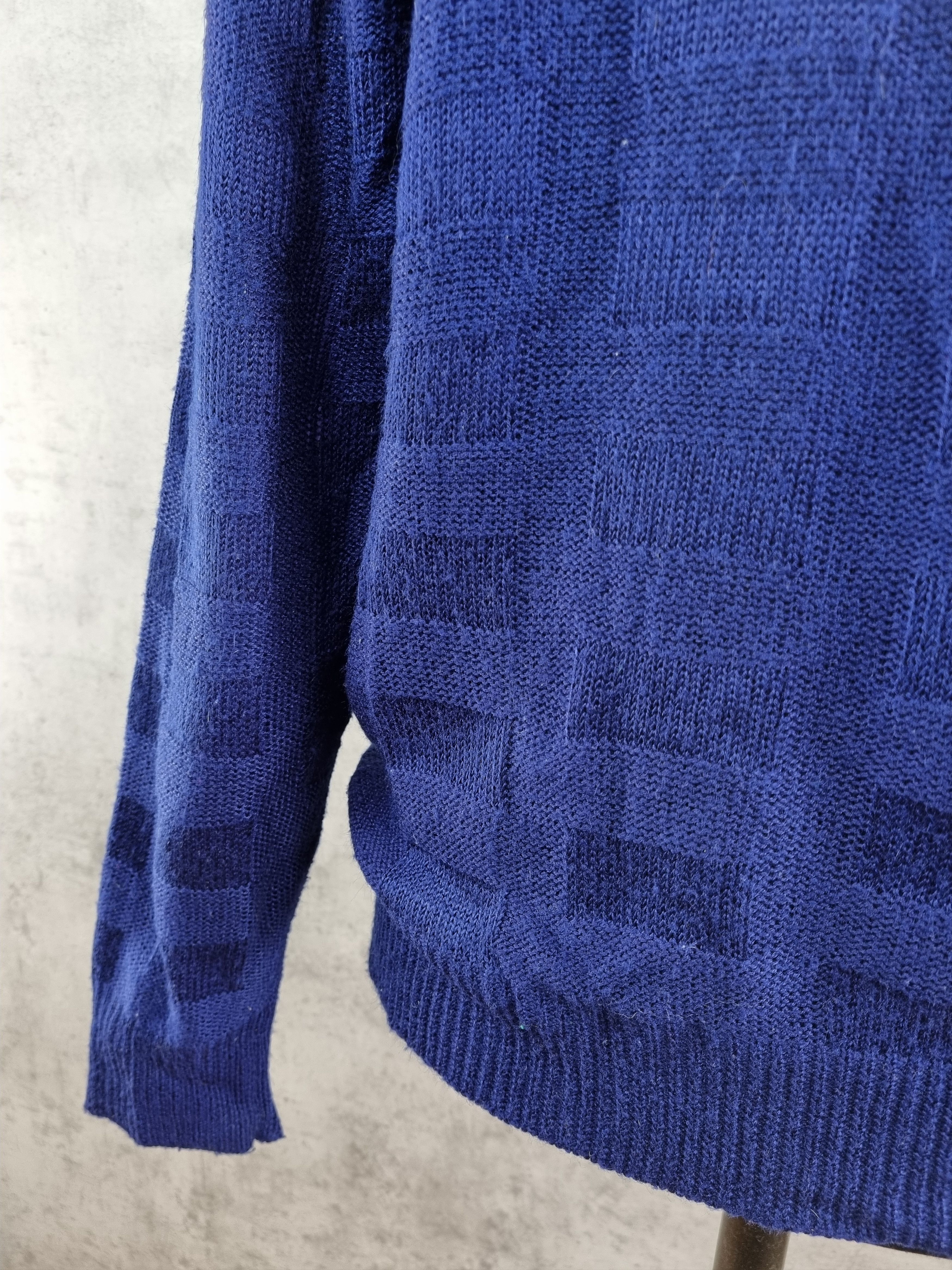 Lacoste 90s LACOSTE Chemise French Knitted Sweater Size US L / EU 52-54 / 3 - 4 Thumbnail