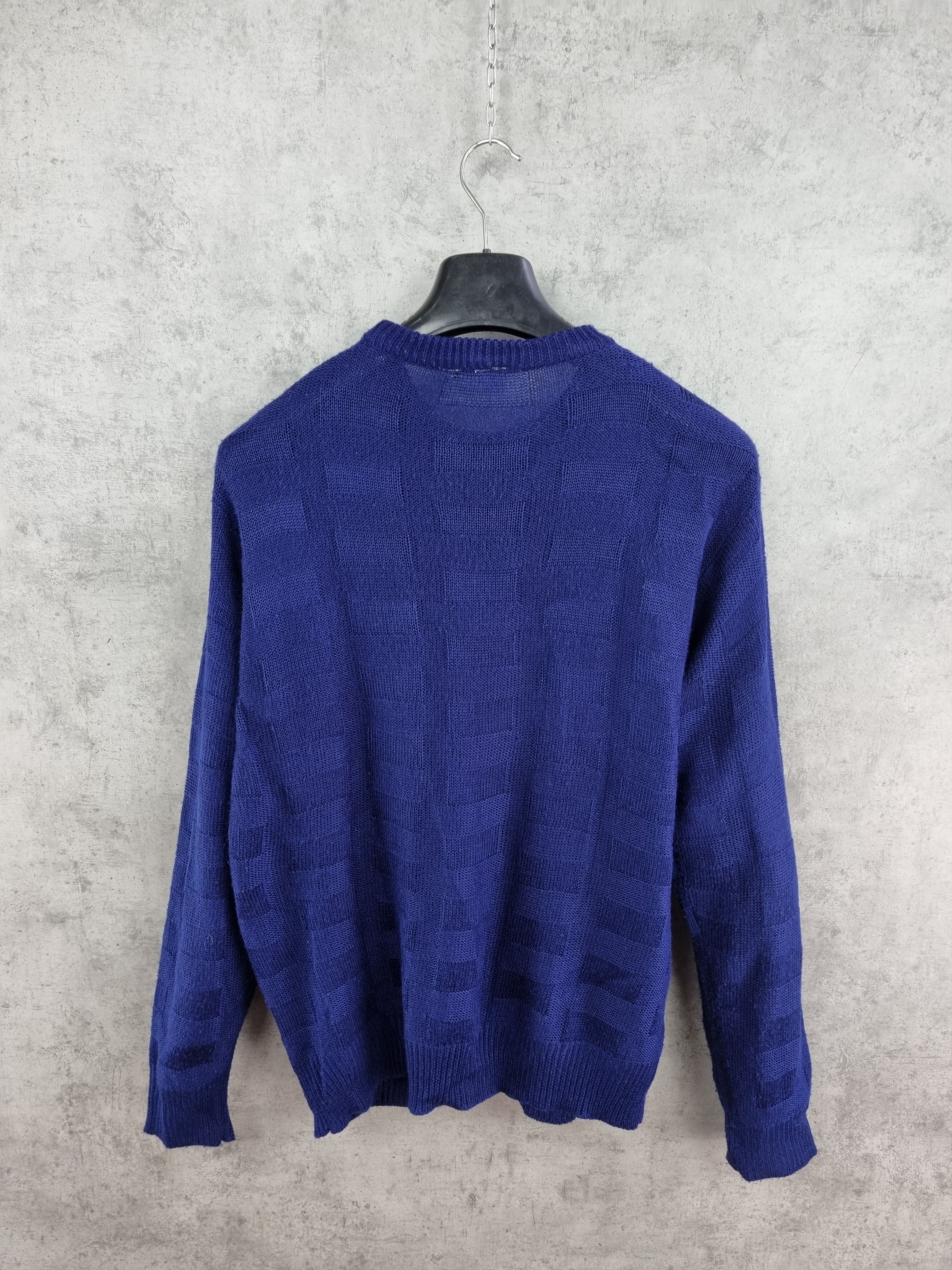Lacoste 90s LACOSTE Chemise French Knitted Sweater Size US L / EU 52-54 / 3 - 6 Thumbnail