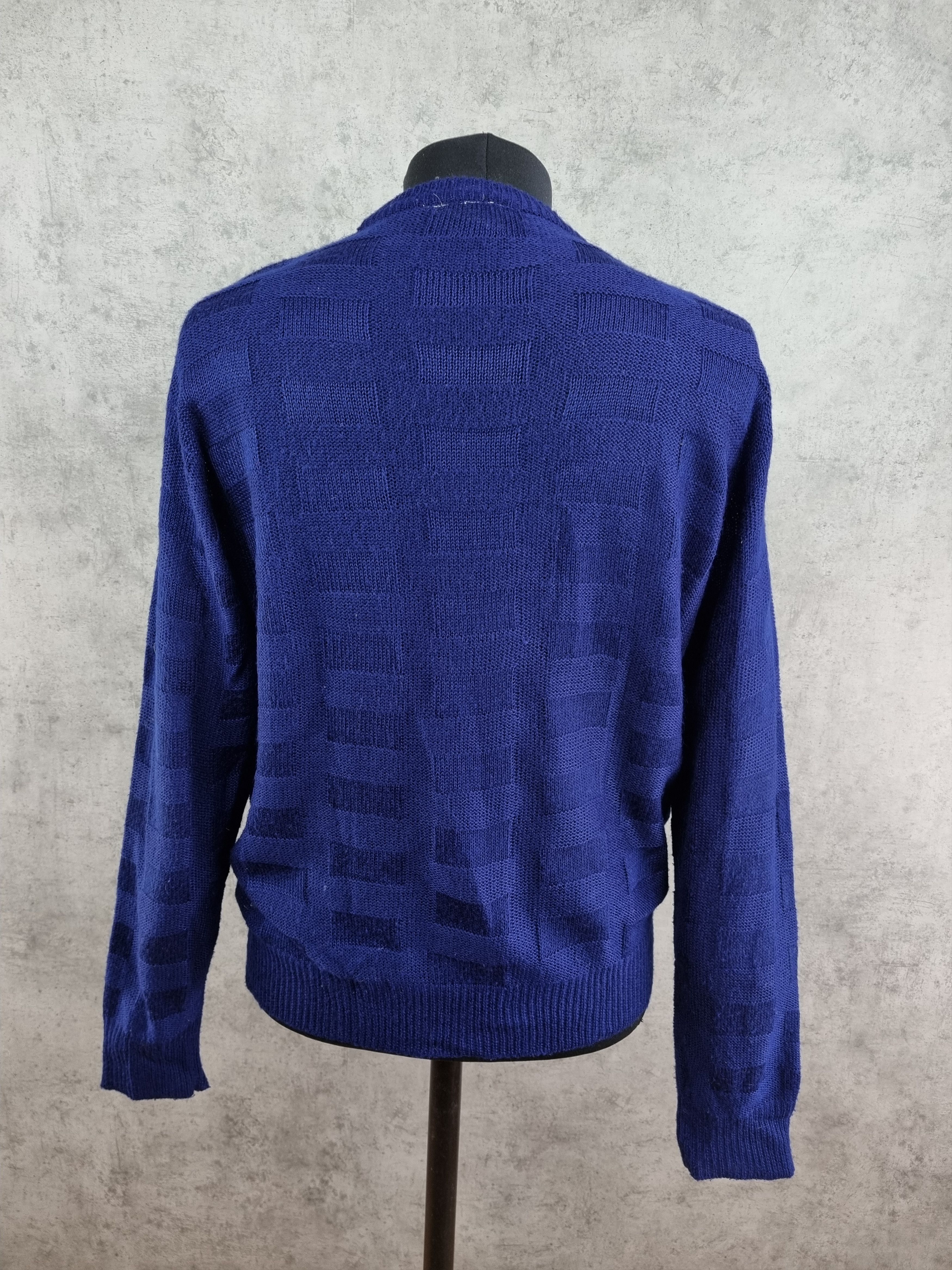 Lacoste 90s LACOSTE Chemise French Knitted Sweater Size US L / EU 52-54 / 3 - 8 Thumbnail