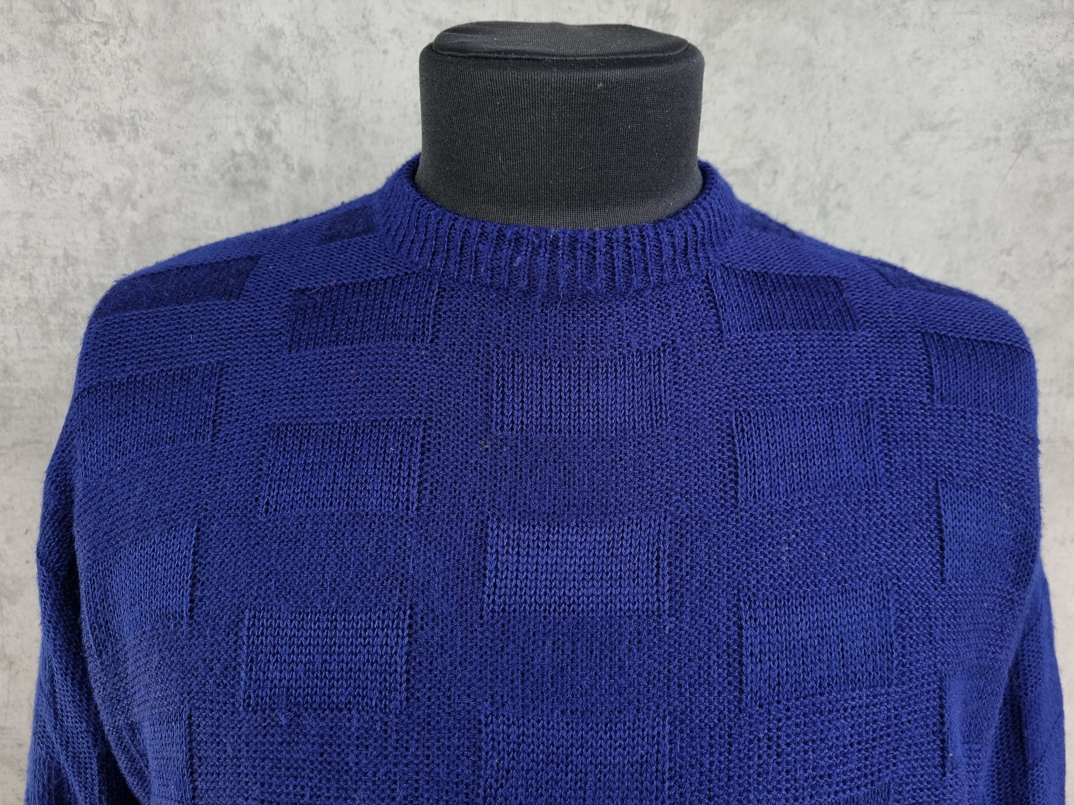 Lacoste 90s LACOSTE Chemise French Knitted Sweater Size US L / EU 52-54 / 3 - 3 Thumbnail