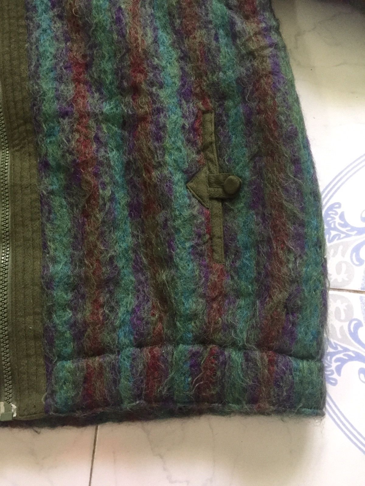 Japanese Brand Nice Mohair Zipper Jacket Size US S / EU 44-46 / 1 - 3 Thumbnail