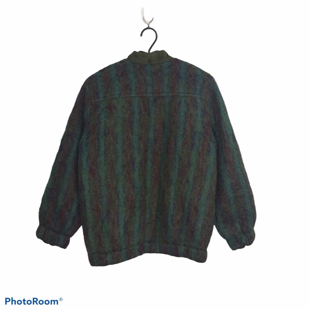 Japanese Brand Nice Mohair Zipper Jacket Size US S / EU 44-46 / 1 - 2 Thumbnail