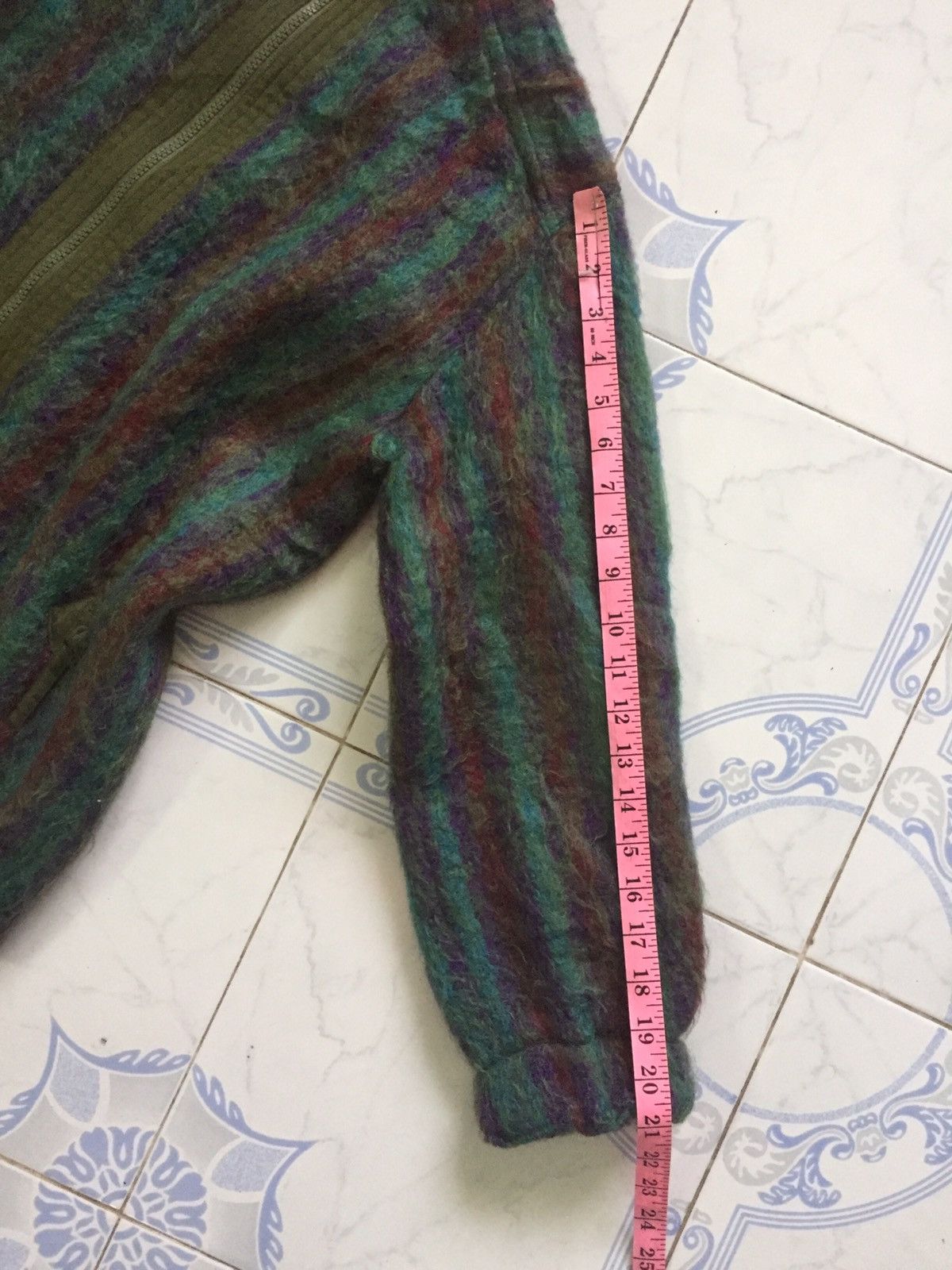 Japanese Brand Nice Mohair Zipper Jacket Size US S / EU 44-46 / 1 - 14 Thumbnail