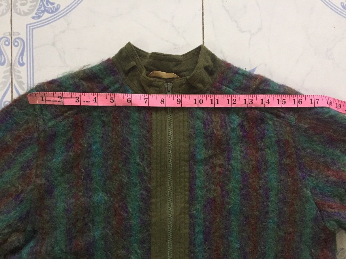 Japanese Brand Nice Mohair Zipper Jacket Size US S / EU 44-46 / 1 - 13 Thumbnail