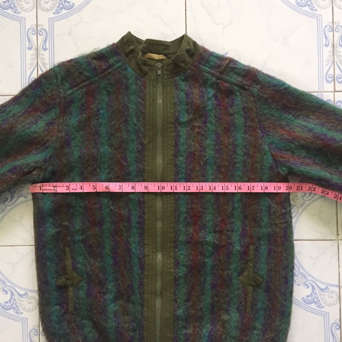 Japanese Brand Nice Mohair Zipper Jacket Size US S / EU 44-46 / 1 - 11 Thumbnail