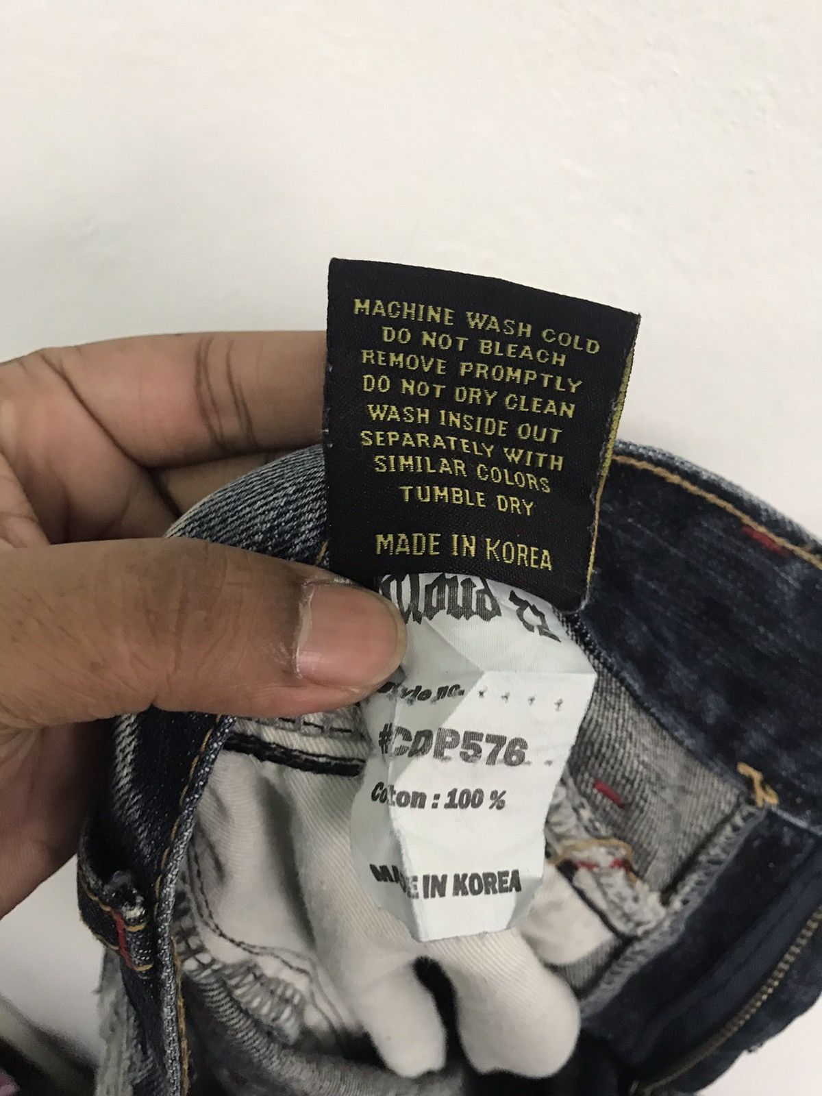 Seditionaries × Vintage Vintage Cloud 72 Cross Inspire Chrome Heart Custom Denim Size US 32 / EU 48 - 16 Thumbnail