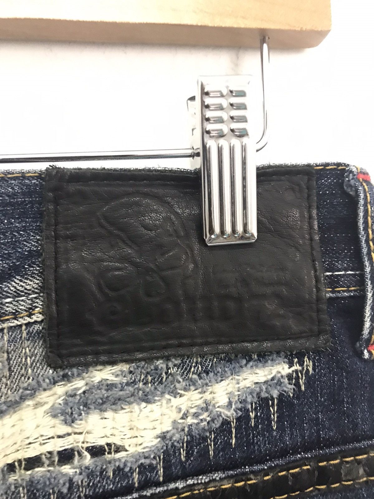 Seditionaries × Vintage Vintage Cloud 72 Cross Inspire Chrome Heart Custom Denim Size US 32 / EU 48 - 11 Thumbnail