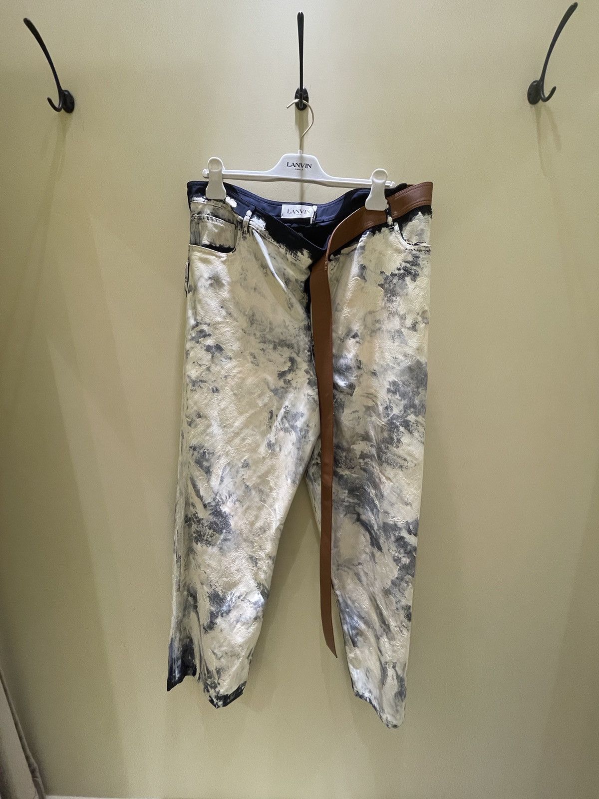 image of Gallery Dept X Lanvin Denim in White, Men's (Size 30)