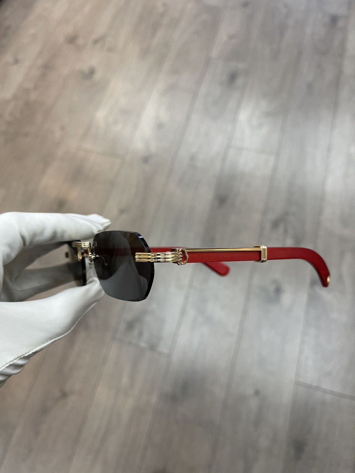 Cartier Cartier Red Woods Sunglasses 2023 Noble Collection Size ONE SIZE - 2 Thumbnail