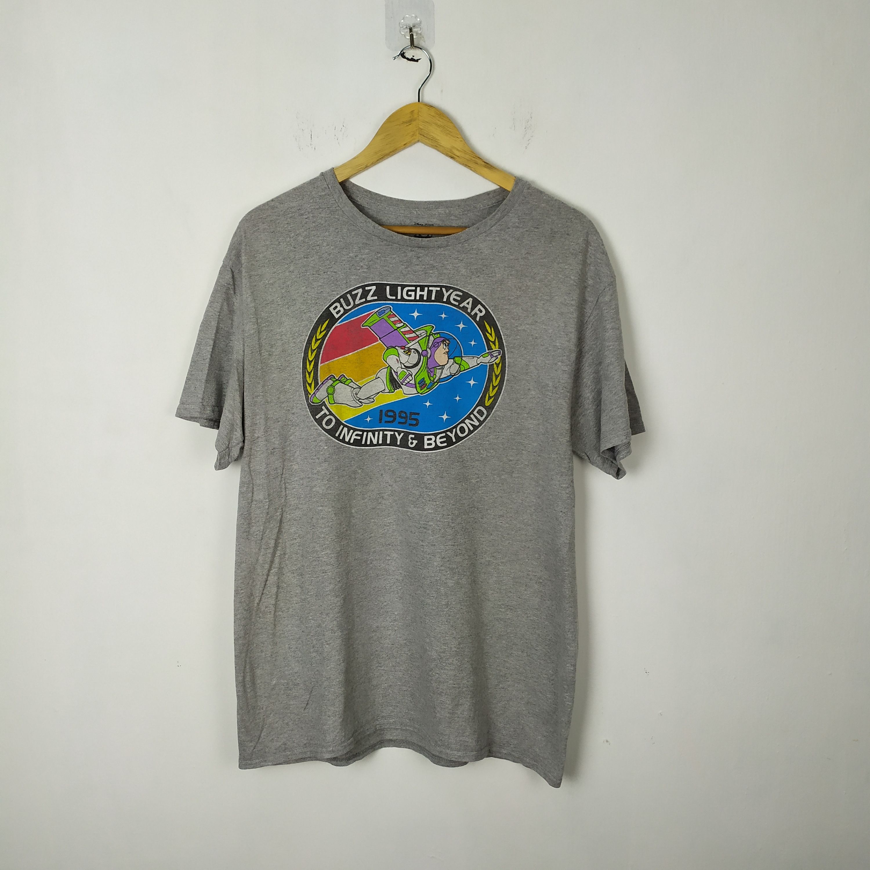 Cartoon Network DISNEY TOY STORY BUZZ LIGHT YEAR 1995 T-SHIRT Size US L / EU 52-54 / 3 - 1 Thumbnail