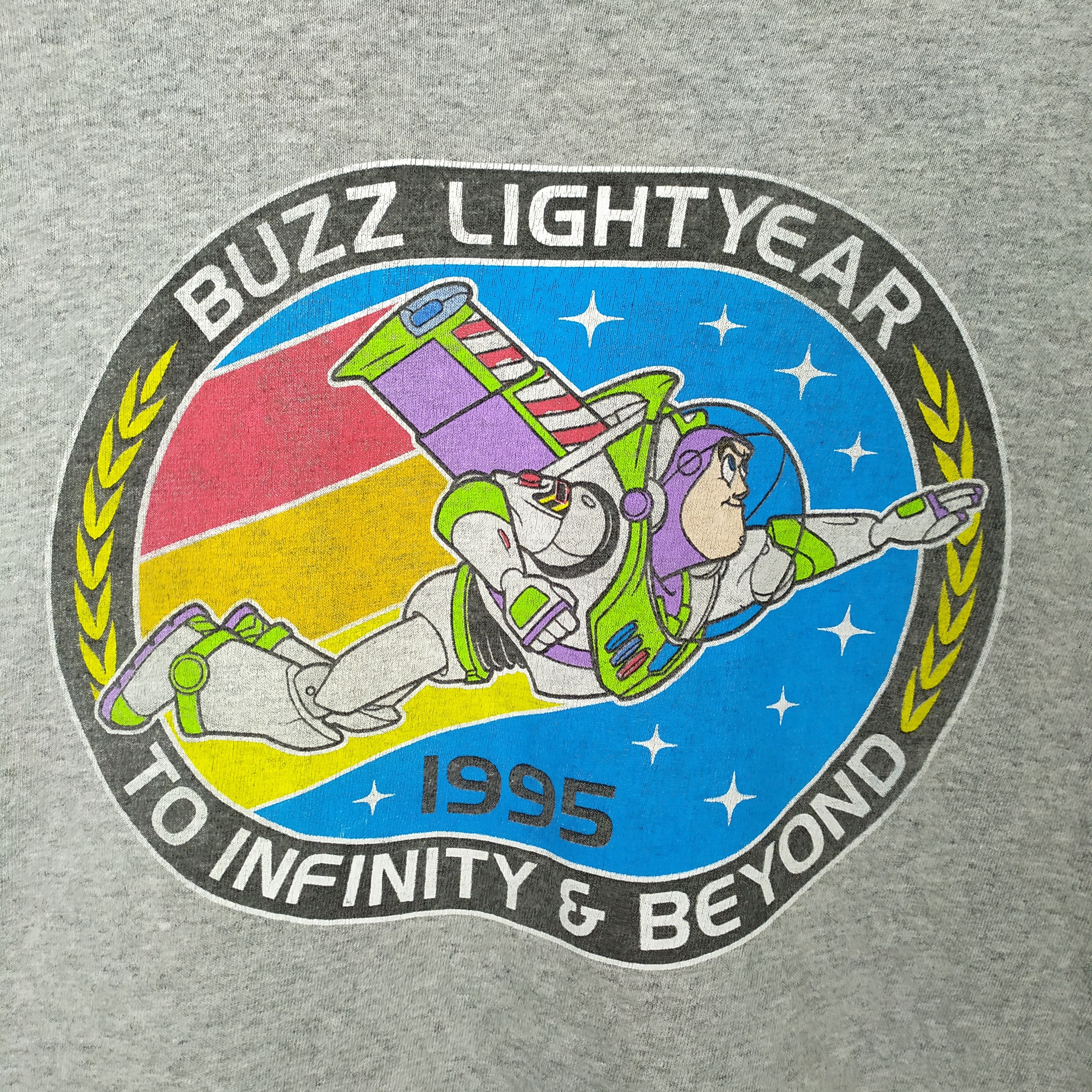 Cartoon Network DISNEY TOY STORY BUZZ LIGHT YEAR 1995 T-SHIRT Size US L / EU 52-54 / 3 - 2 Thumbnail