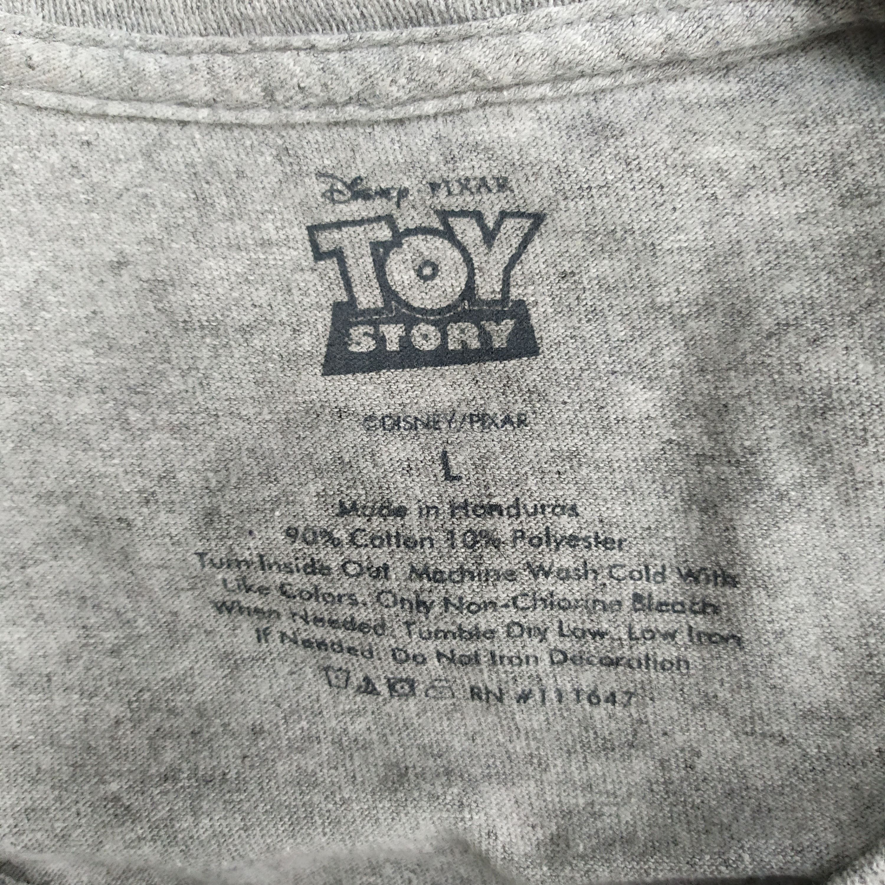 Cartoon Network DISNEY TOY STORY BUZZ LIGHT YEAR 1995 T-SHIRT Size US L / EU 52-54 / 3 - 4 Thumbnail
