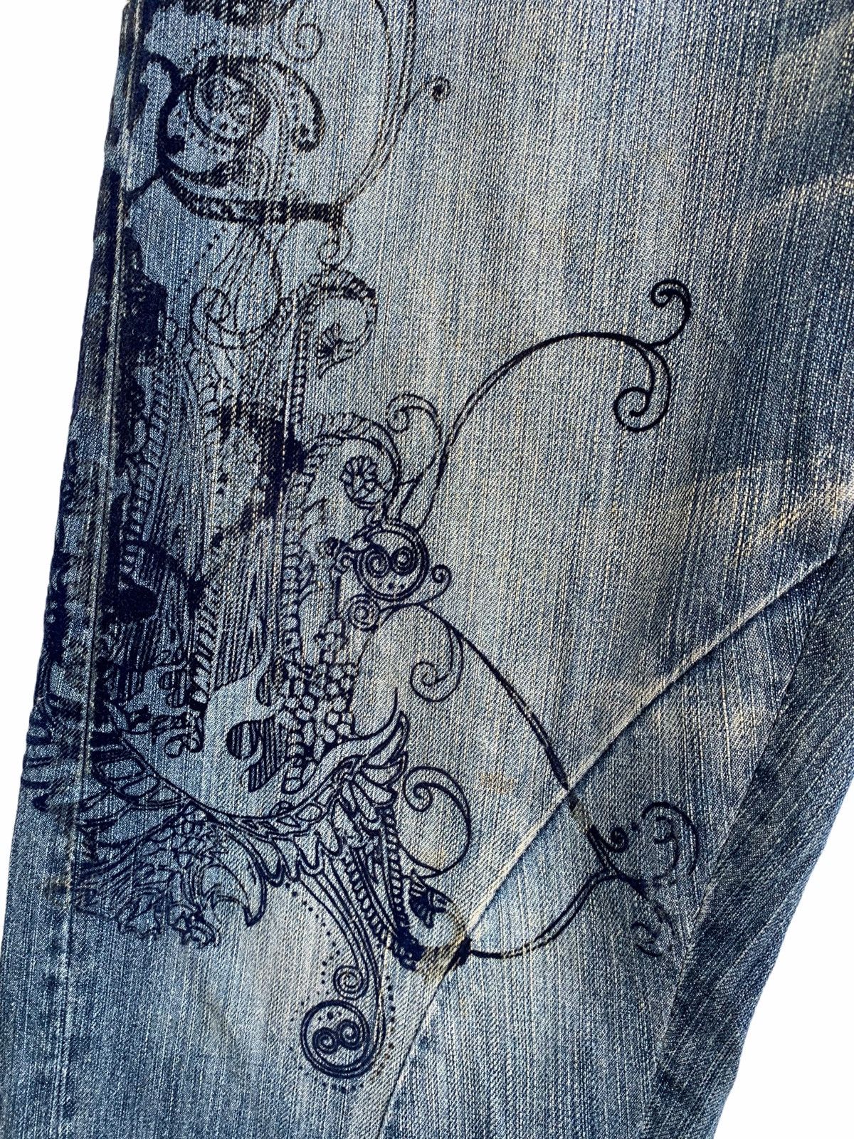 Japanese Brand Vintage Japanese Brand Patchwork Denim Pants Size US 30 / EU 46 - 4 Thumbnail
