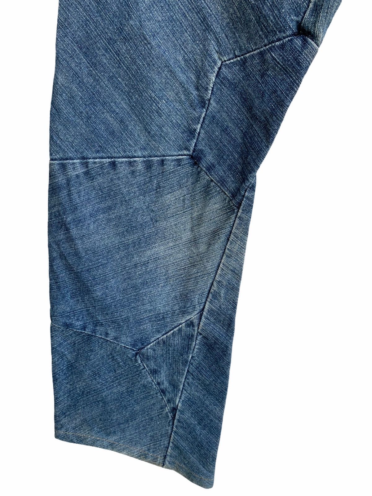 Japanese Brand Vintage Japanese Brand Patchwork Denim Pants Size US 30 / EU 46 - 7 Thumbnail