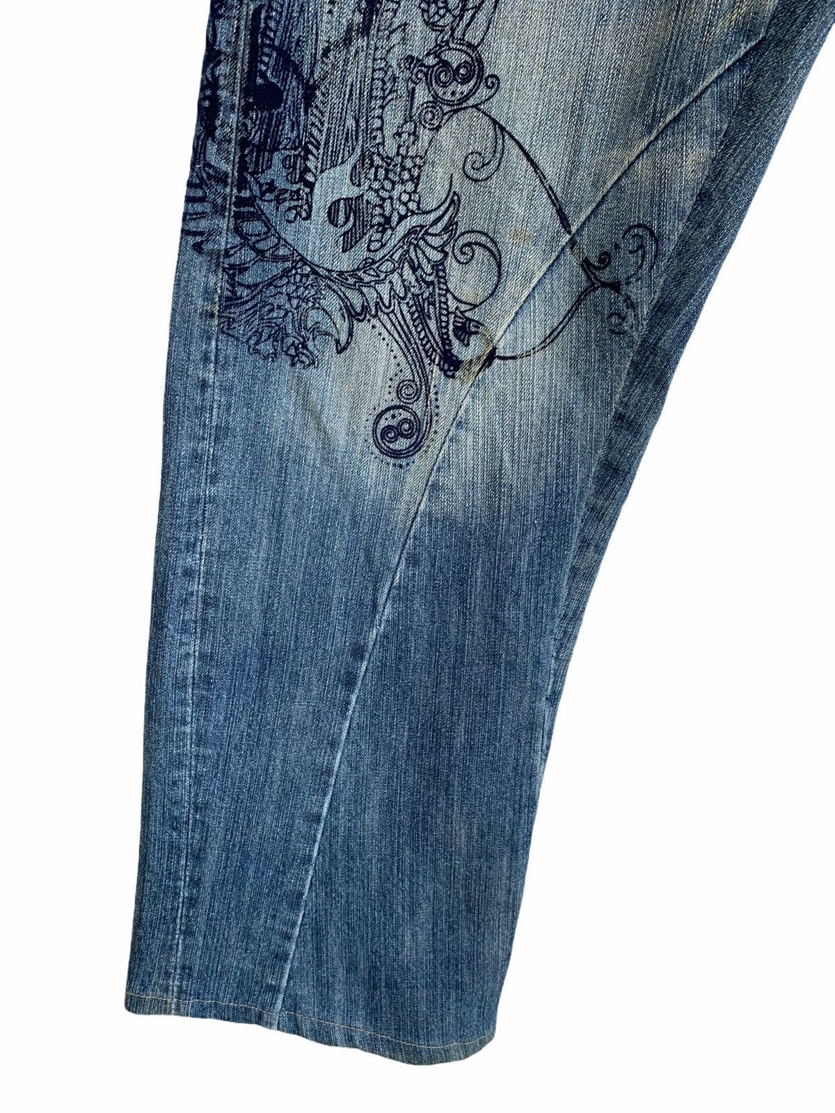 Japanese Brand Vintage Japanese Brand Patchwork Denim Pants Size US 30 / EU 46 - 5 Thumbnail