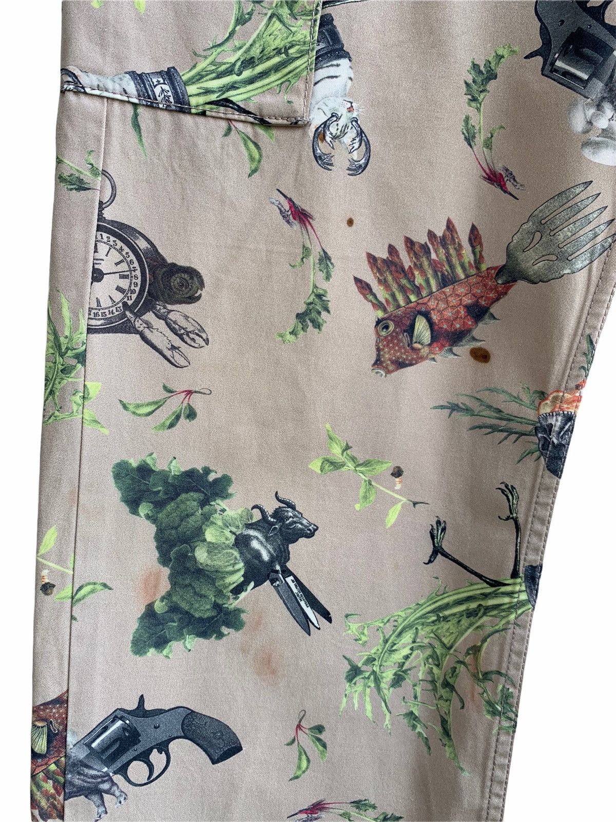 Alexander Lee Chang Rare🔥Japanese Alexander Lee Chang Over Printed Pants Size US 30 / EU 46 - 13 Thumbnail